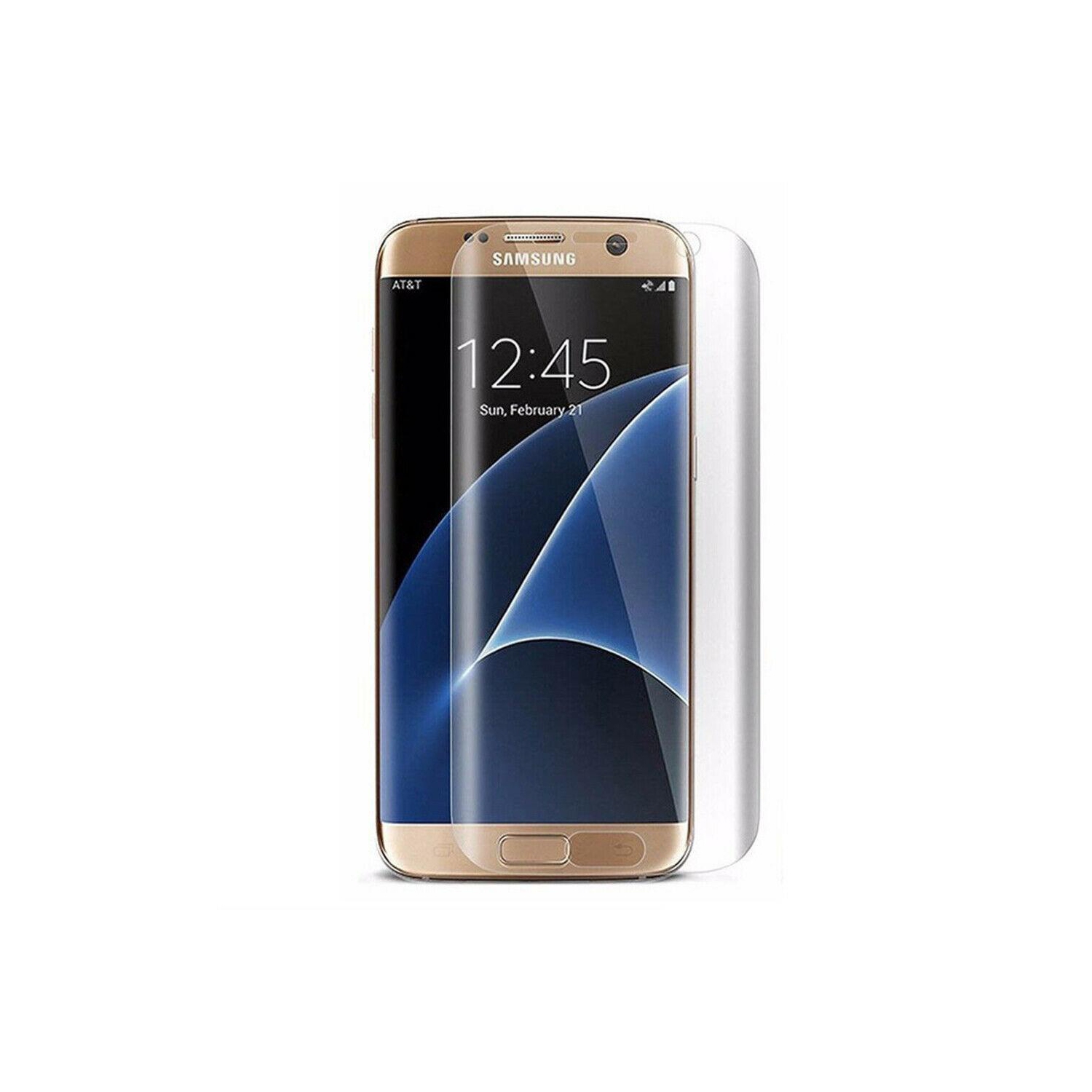 Protecteur d’écran incurvé pour Galaxy S21 Ultra S20 plus S10 S9 S8 S7 Edge de Samsung