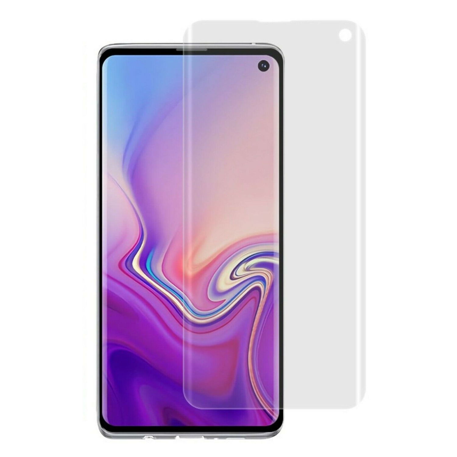 Protecteur d’écran incurvé pour Galaxy S21 Ultra S20 plus S10 S9 S8 S7 Edge de Samsung