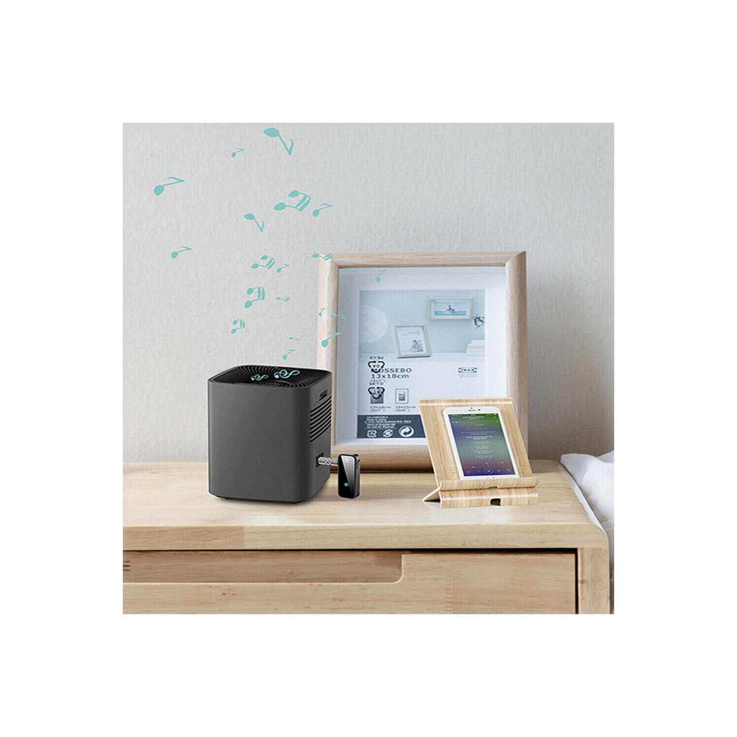 Wireless Bluetooth 5.0 Adapter 3.5mm Aux Audio For Car Mic Music Receiver Stereo