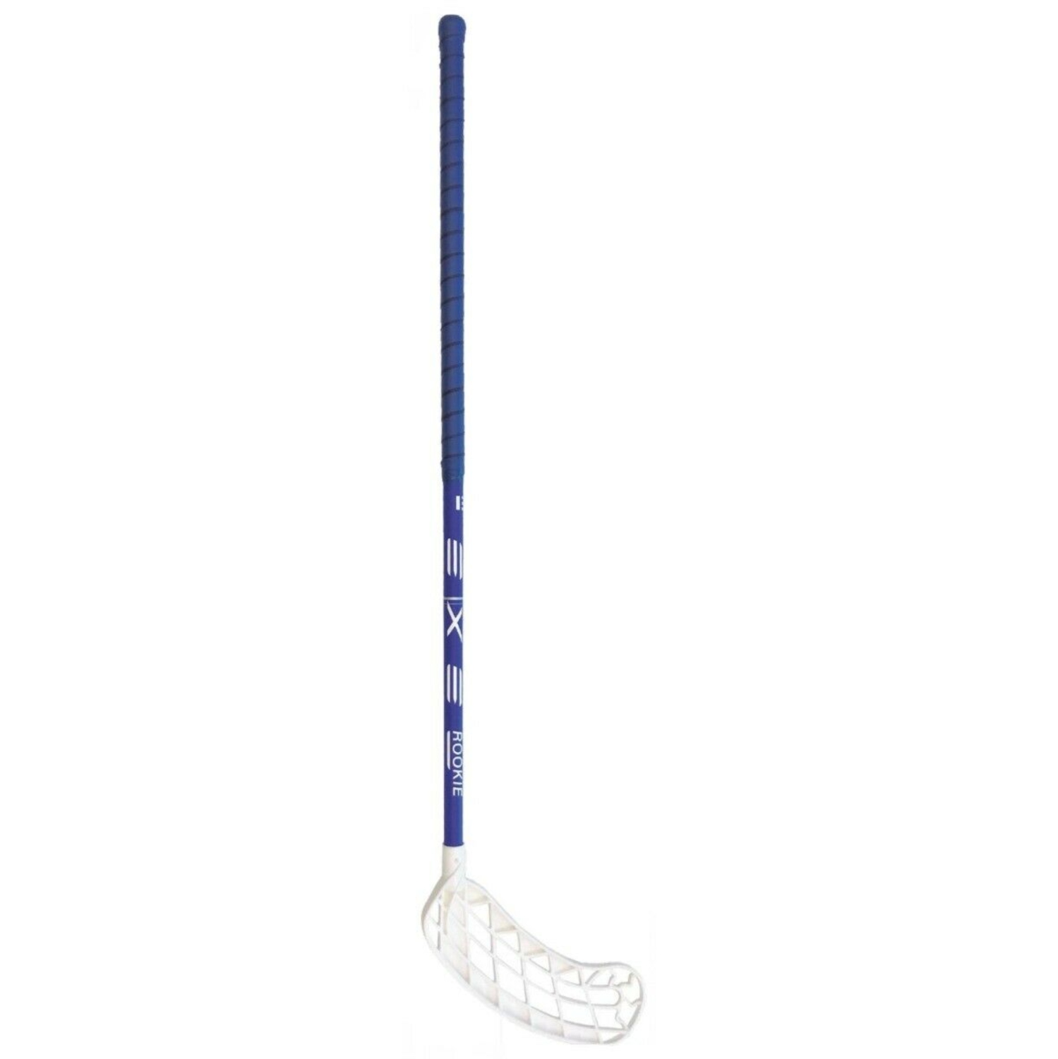 EXEL Bâton de Floorball Série Rookie - Manche Rond en Fibre de Verre, Gaucher 87 cm