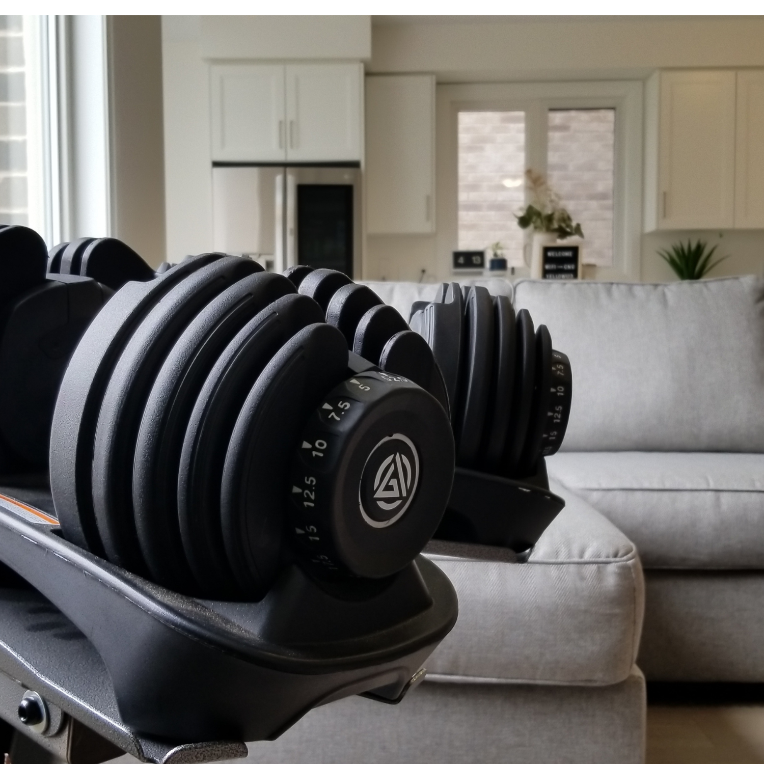 Gym Army - Adjustable Dumbbells | 5lbs - 52.5lbs | Home Gym Equipment Dumbells