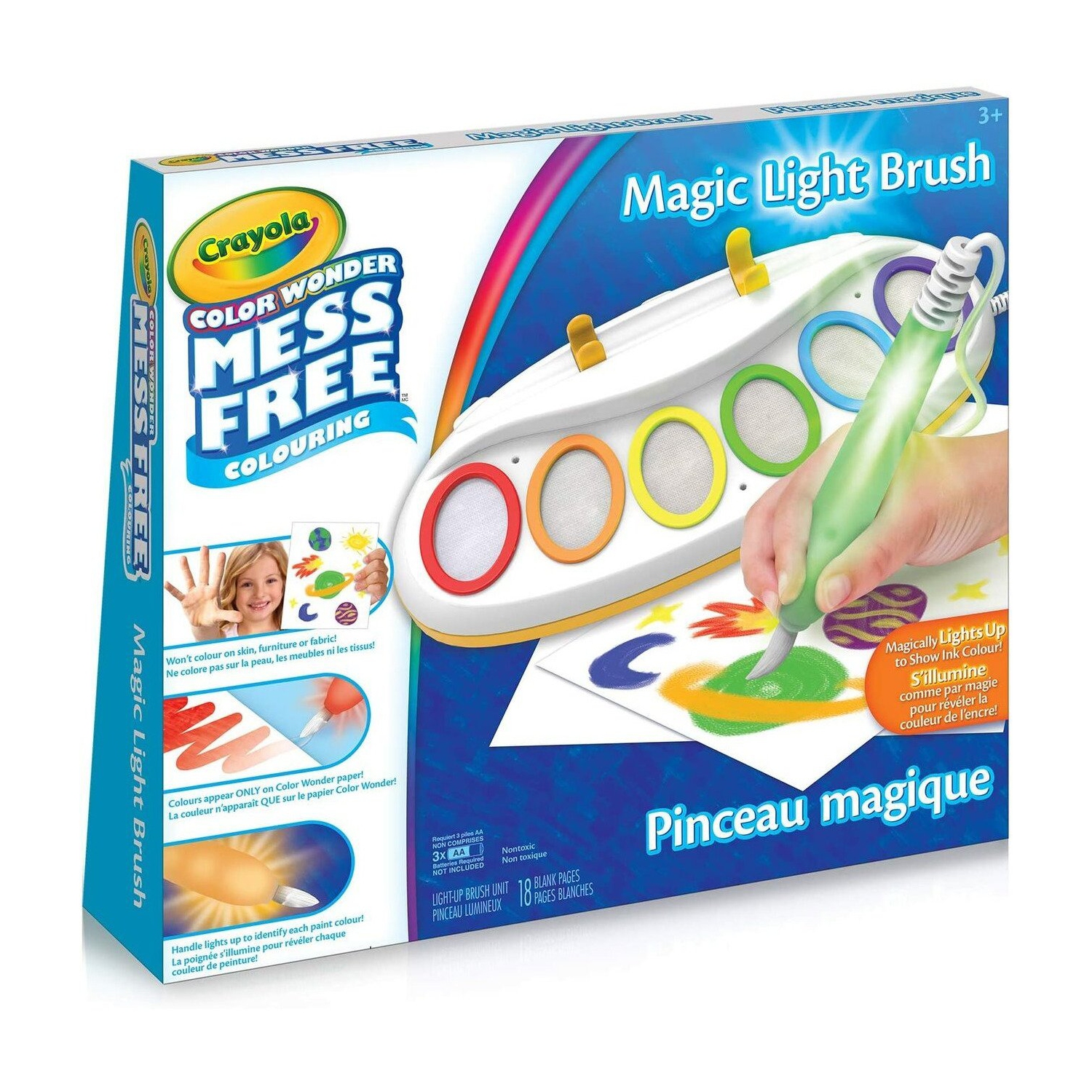 Crayola Color Wonder Mess-Free Magic Light Brush