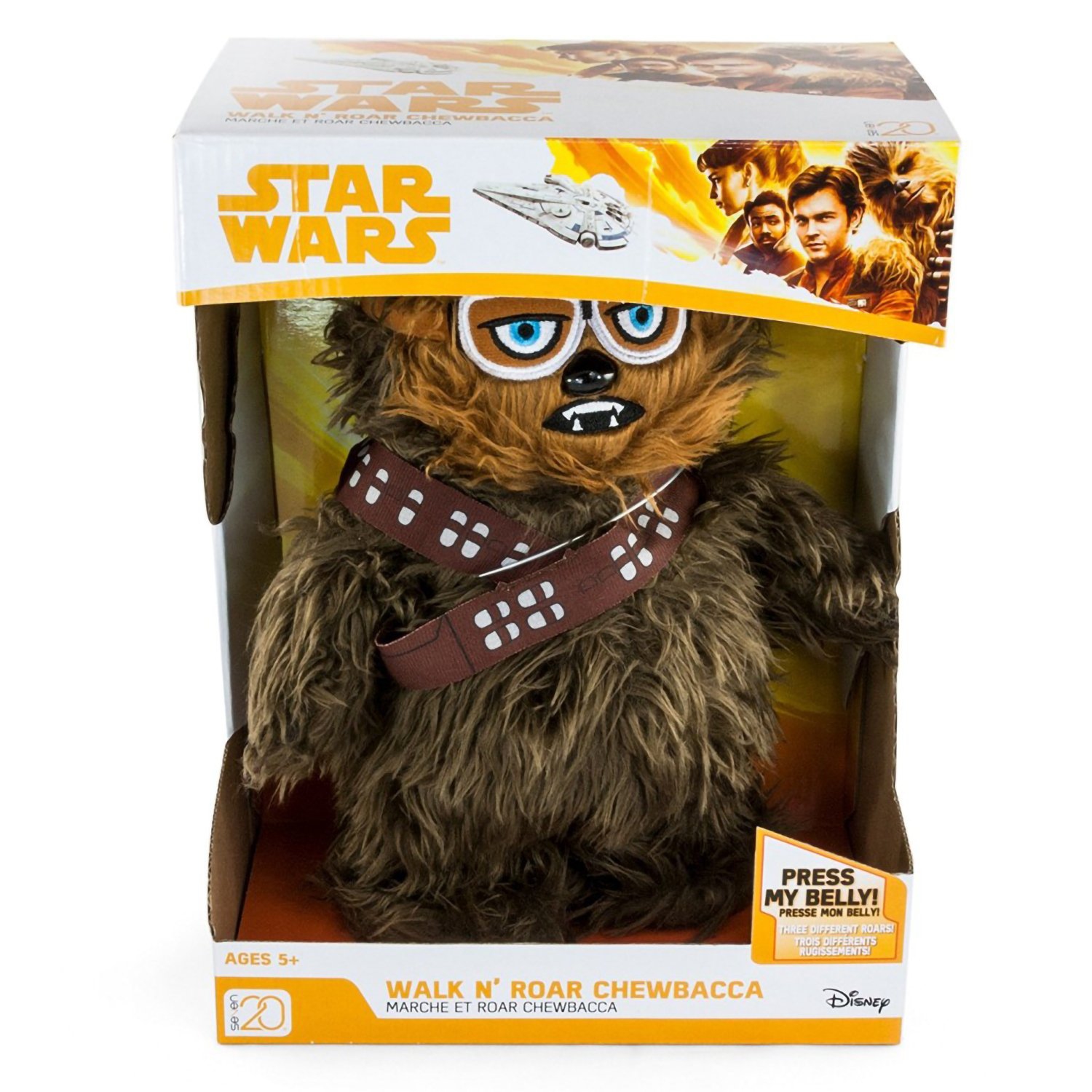 chewbacca walk and roar