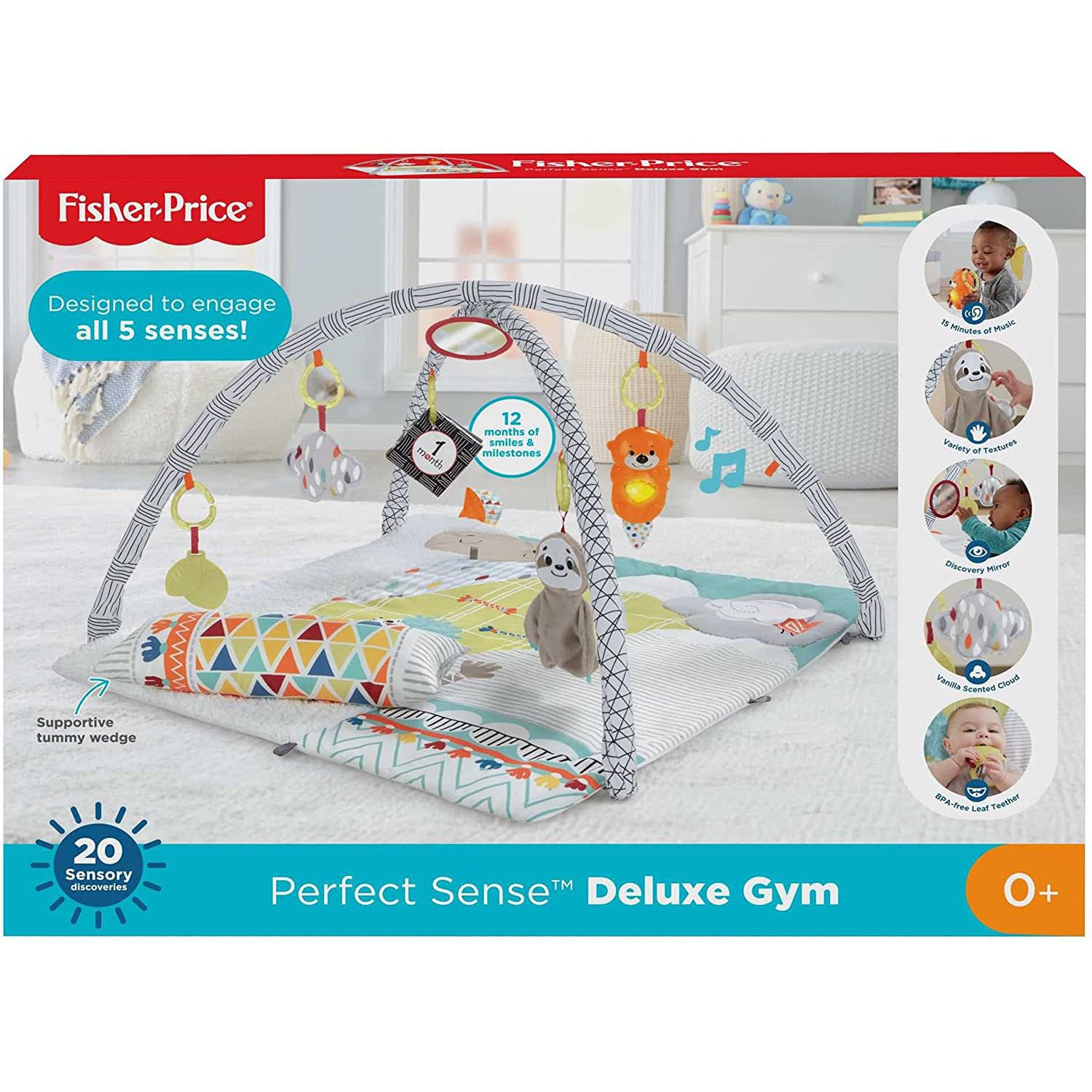 Fisher-Price Perfect Sense Deluxe Gym