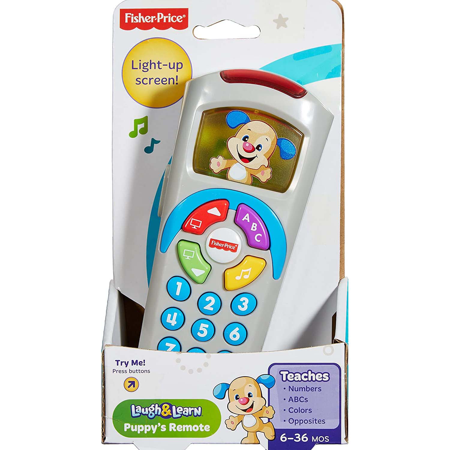 Fisher-Price Laugh & Learn Puppy's Remote - Blue