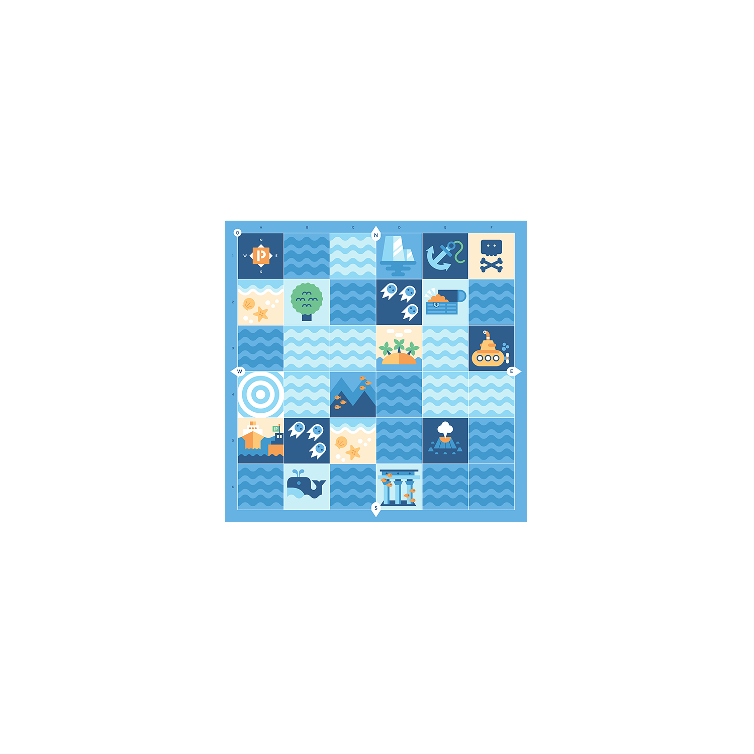 Cubetto Blue Ocean Adventure Pack - Coding & Programming Educational Toy - STEM Learning Submarine Play Set - Algorithms, Logic Skills & Interactive