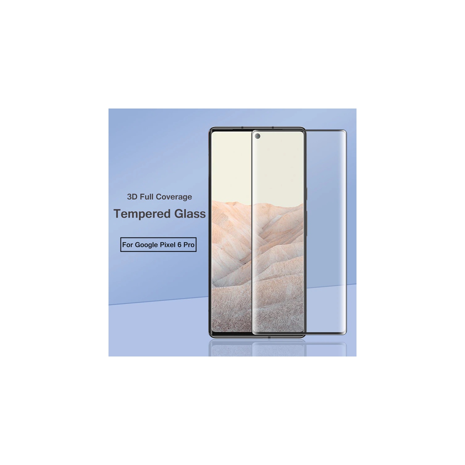 【CSmart】 compatible avec les étui Protecteur d'écran en verre trempé incurvé couverture complète pour Google Pixel 6 Pro 2021