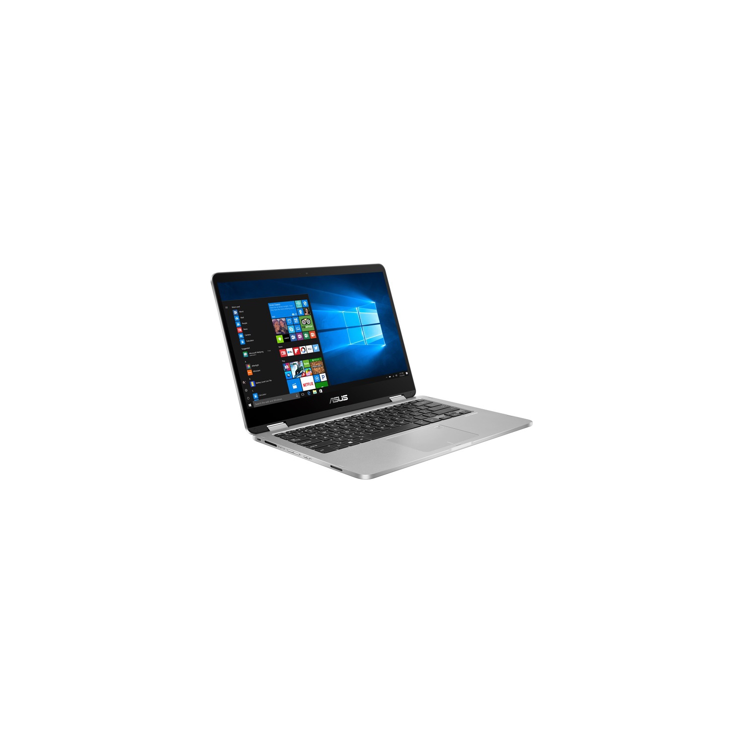 Asus VivoBook Flip 14 J401MA J401MA-DB02 14" Touchscreen Notebook - HD - 1366 x 768 - Intel Celeron N4020 1.10 GHz - 4 GB RAM - 64 GB Flash Memory