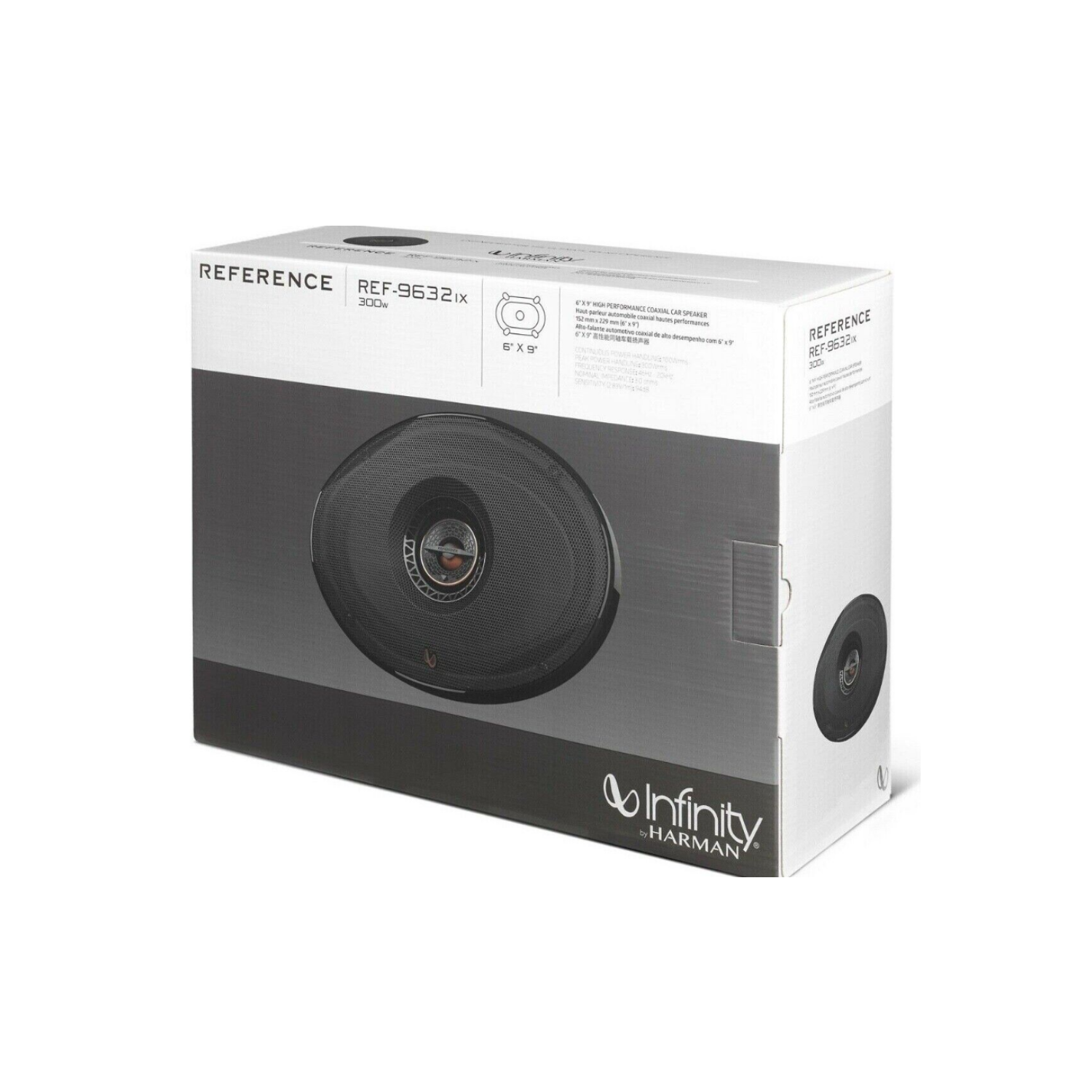 Haut-parleur coaxial RÉFÉRENCE pour l'auto 9632IX 6 x 9 po, 300W