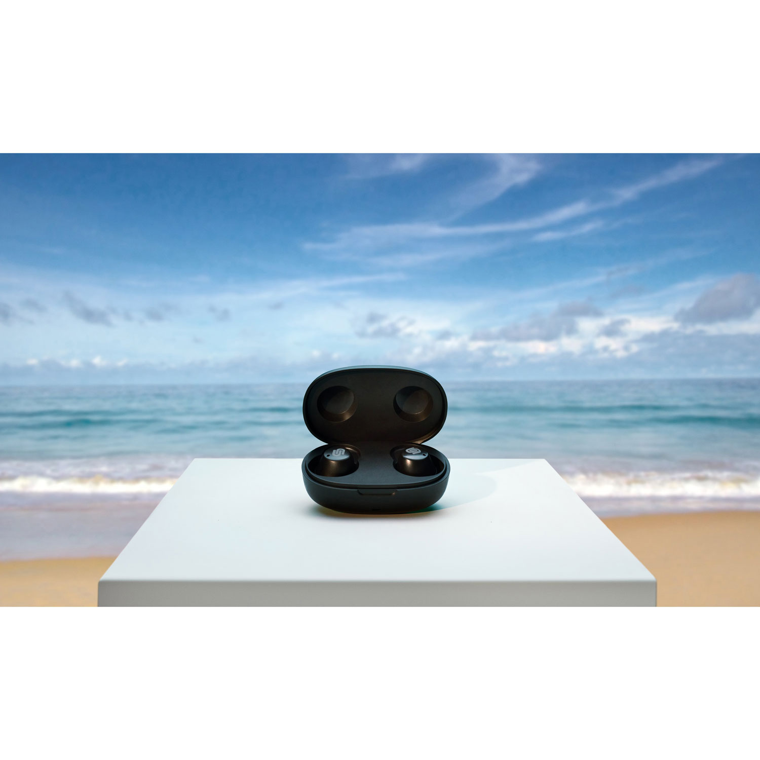 Écouteurs boutons 100 % sans fil Lisbon d'Urbanista - Noir minuit