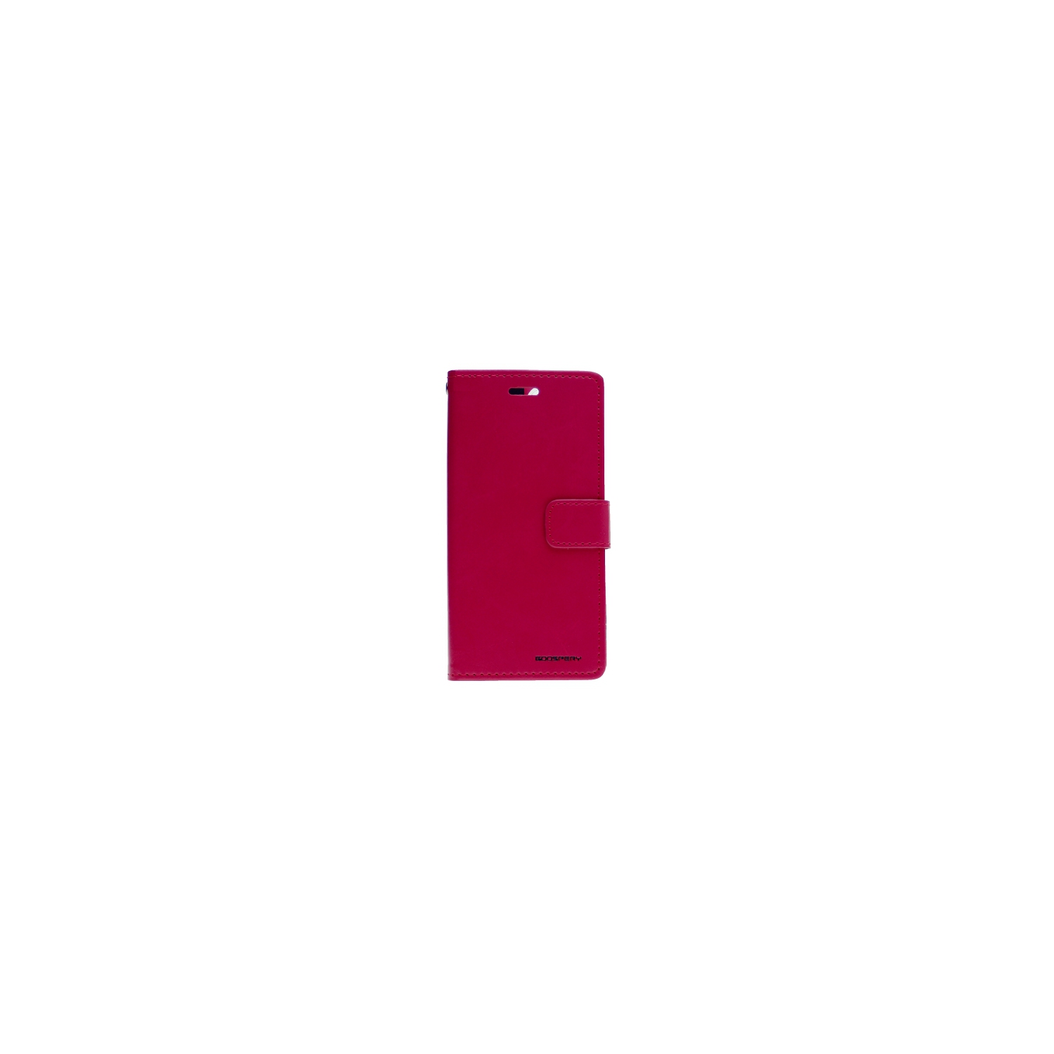 TopSave Goospery Bluemoon Card Slot w/Magnetic Clip Leather Folio Wallet Flip For iPhone 13 Pro Max (6.7), Hot Pink