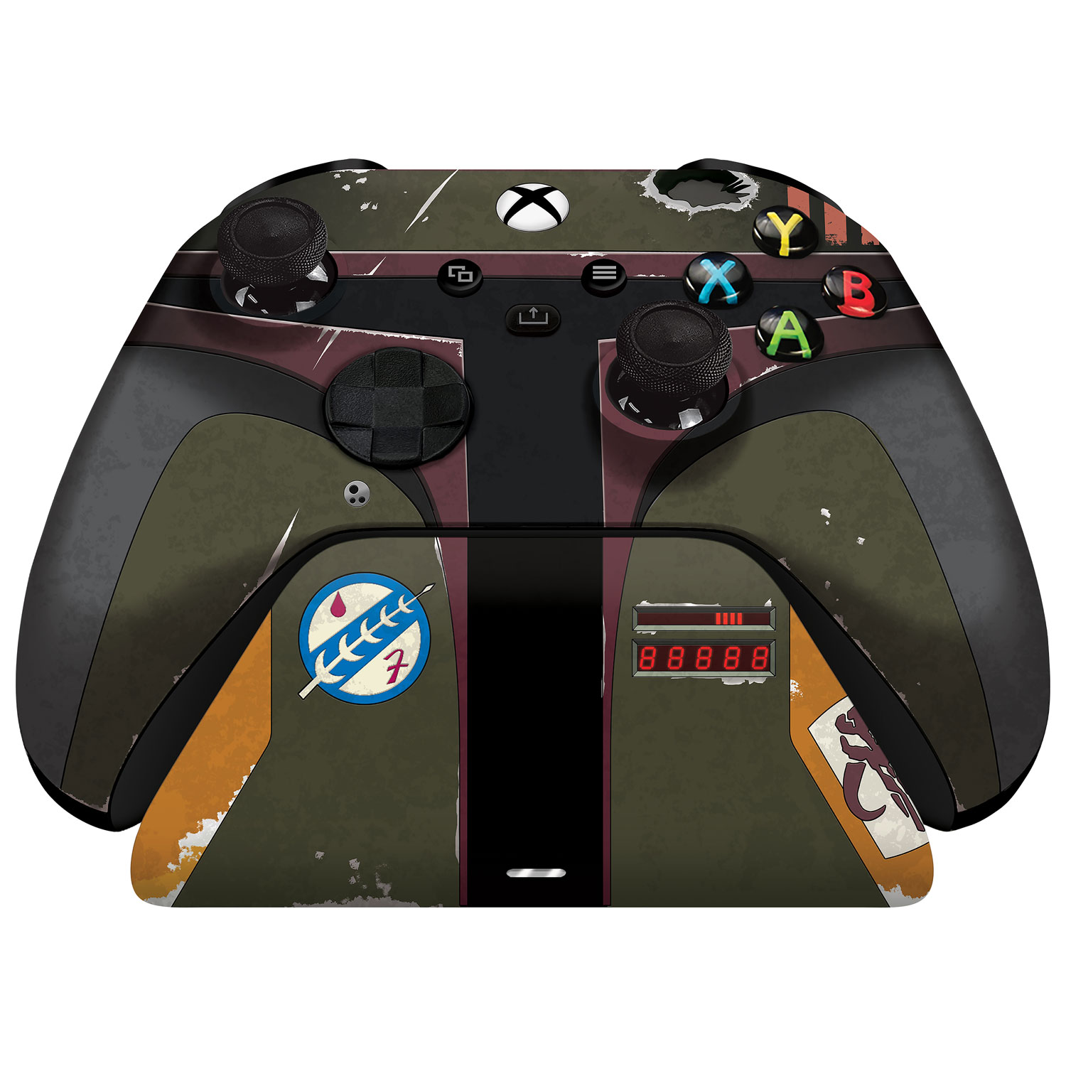 Razer Star Wars Wireless Controller & Charging Stand for Xbox Series X|S - Boba Fett