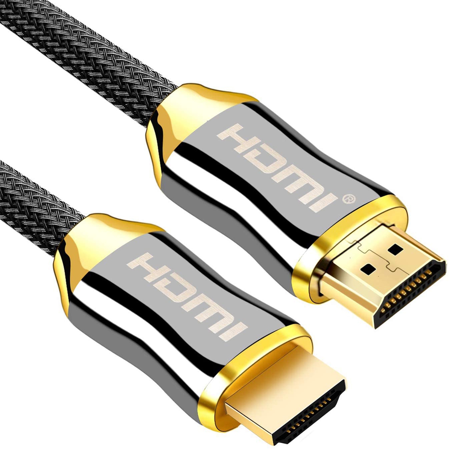 ISTAR 4K HDMI Cable 24Gpbs High Speed Cable to HDMI 2.0 Supports 1080p, 3D, 2160p, 4K 60Hz UHD, HDR,CL3 for in-Wall Installation,28AWG Braided for HDTV, Xbox, Blue-ray Player, PS3, PS4, PC (1M / 3ft)