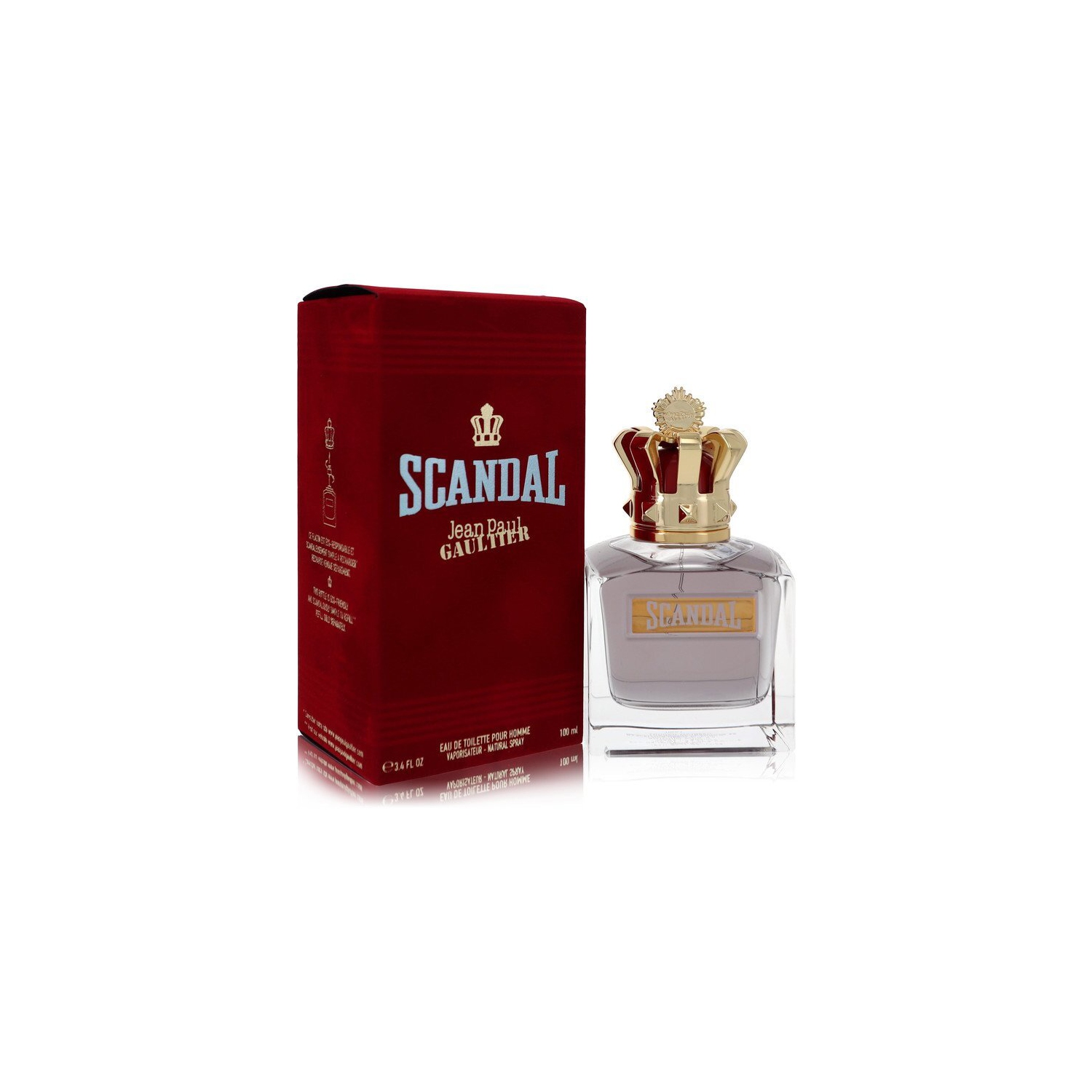 Eau de toilette en vaporisateur Jean Paul Gaultier Scandal par Jean Paul Gaultier 3.4 oz (hommes)