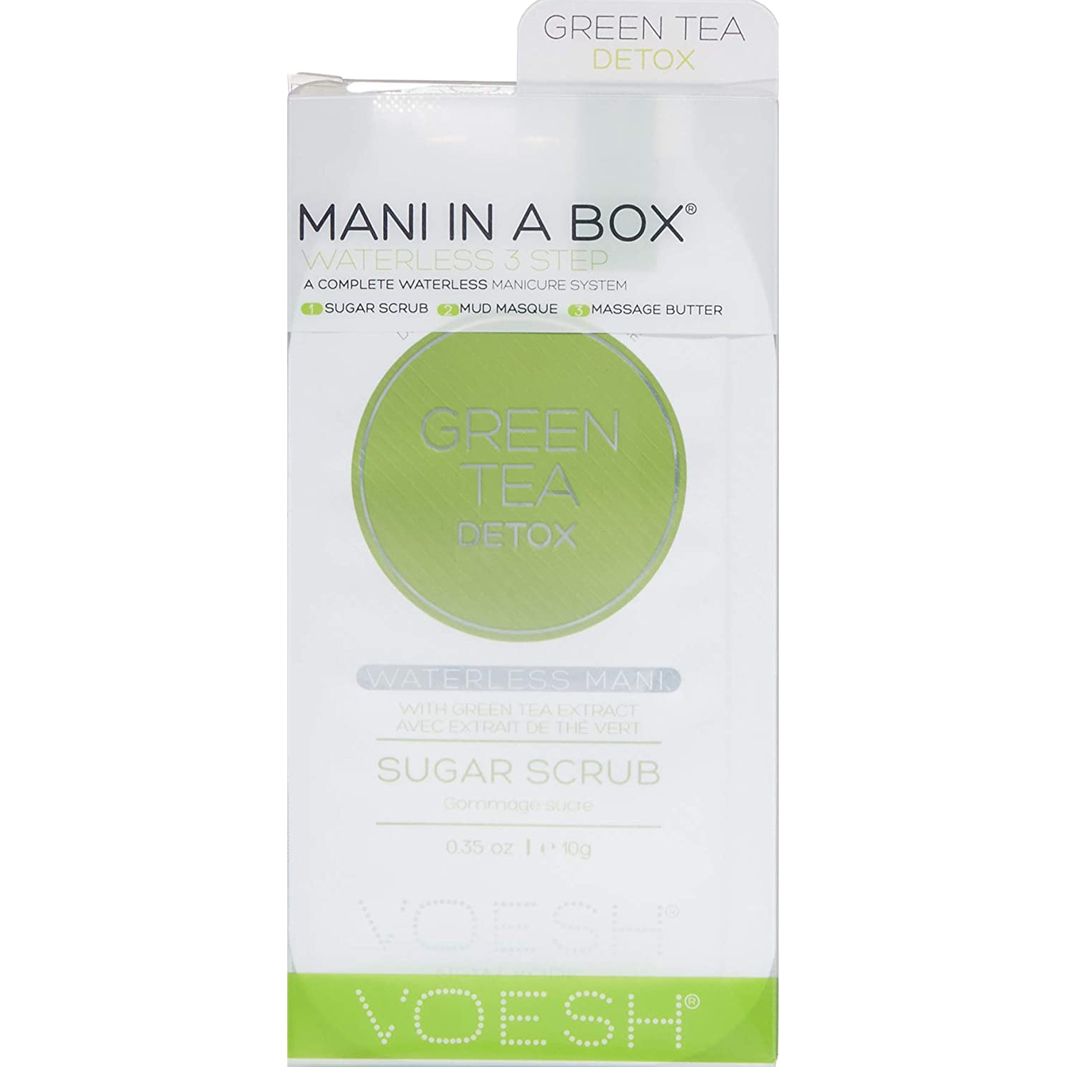 VOESH Mani In A Box Waterless 3 Step - Green Tea