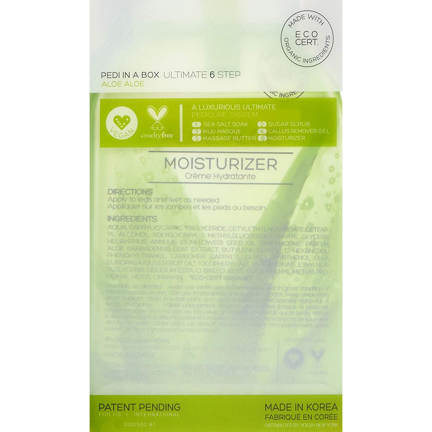 VOESH Pedi In A Box Ultimate 6 Step - Aloe Aloe