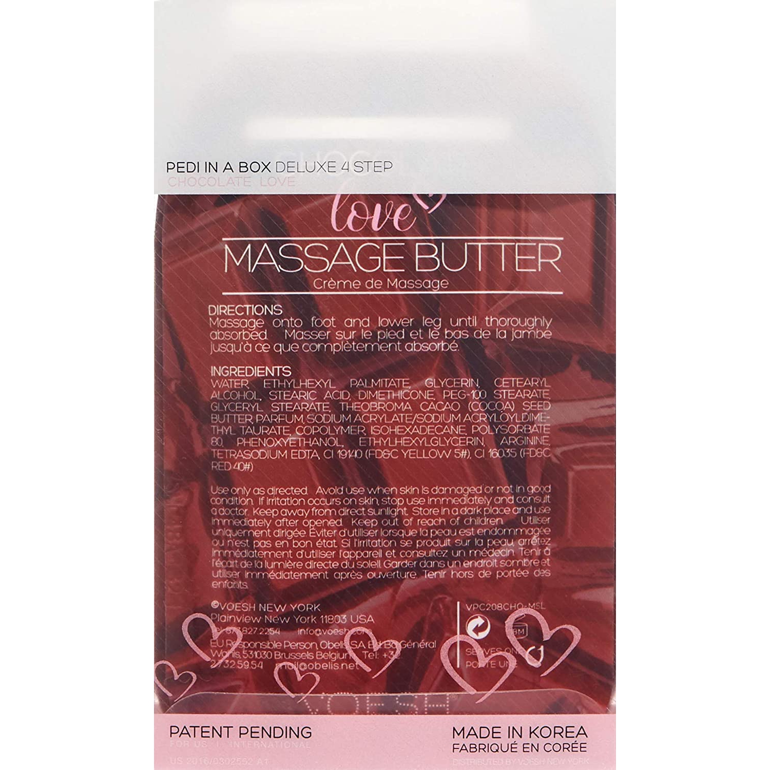 VOESH Pedi In A Box Deluxe 4 Step Set - Chocolate Love