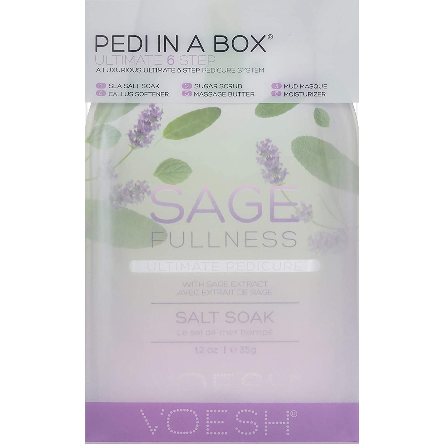VOESH PEDI IN A BOX ULTIMATE 6 STEP - Sage Fullness