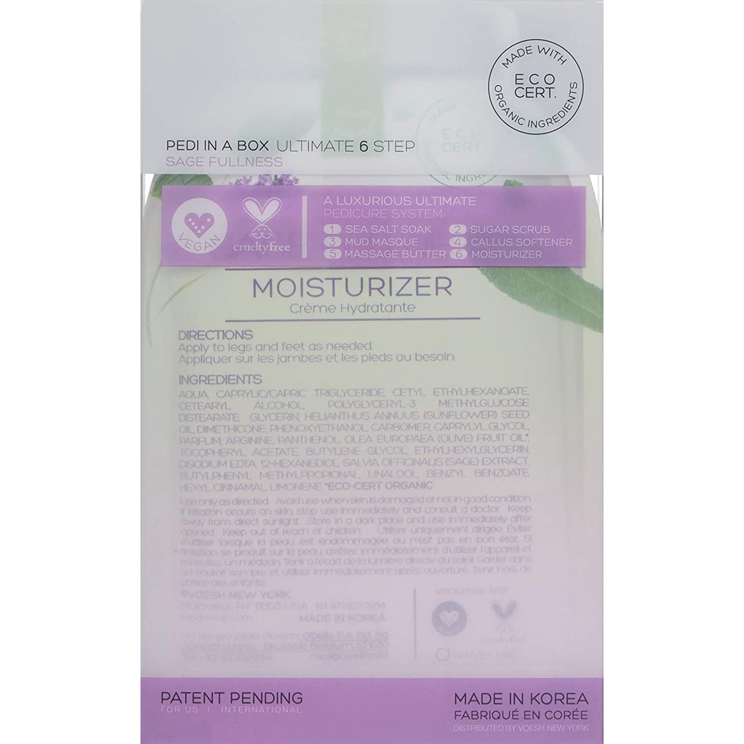 VOESH PEDI IN A BOX ULTIMATE 6 STEP - Sage Fullness