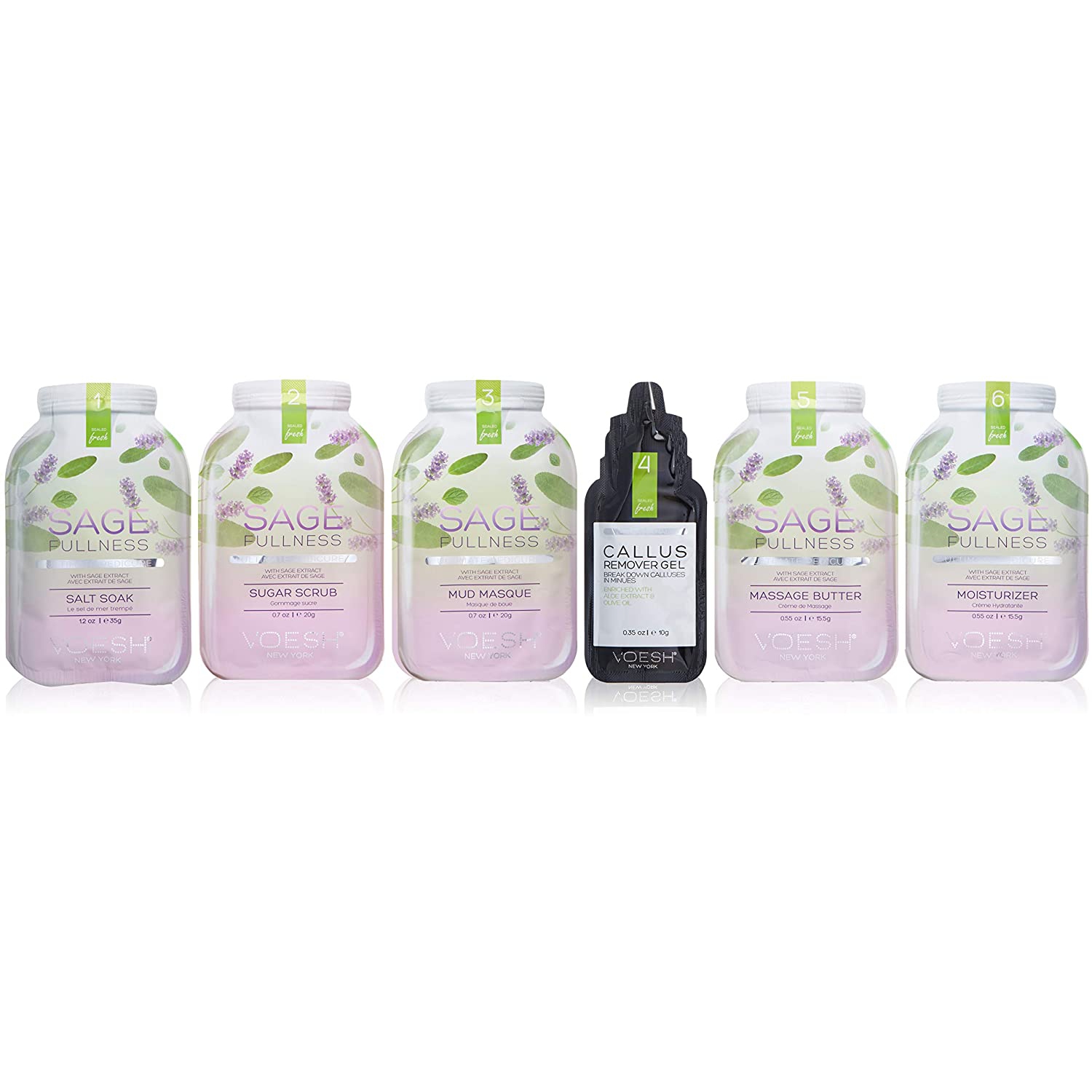 VOESH PEDI IN A BOX ULTIMATE 6 STEP - Sage Fullness