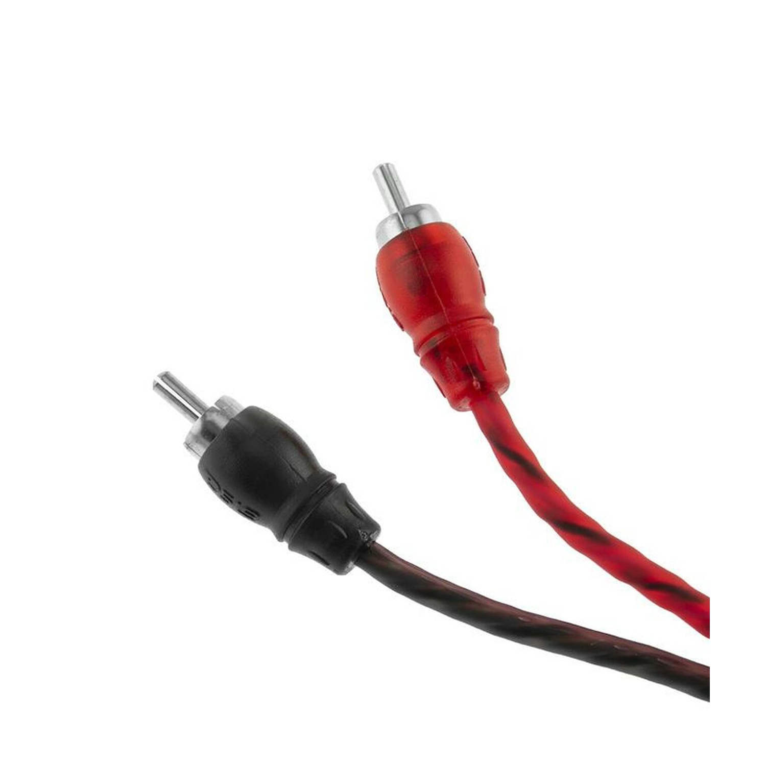 DS18 RCA-6FT 6ft 2-Channel Twisted RCA Cable