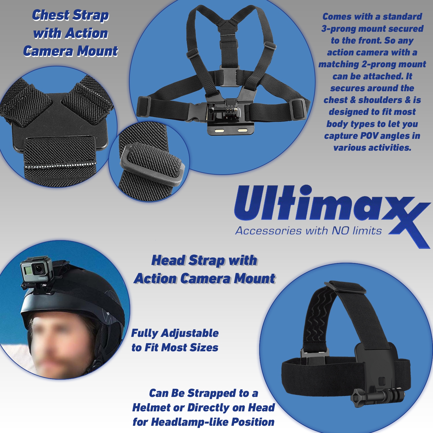 GoPro HERO10 Noir avec pack d'accessoires Premium : Carte mémoire microSD SanDisk Ultra 64 Go, batterie de remplacement, boîtier sous-marin, étui de