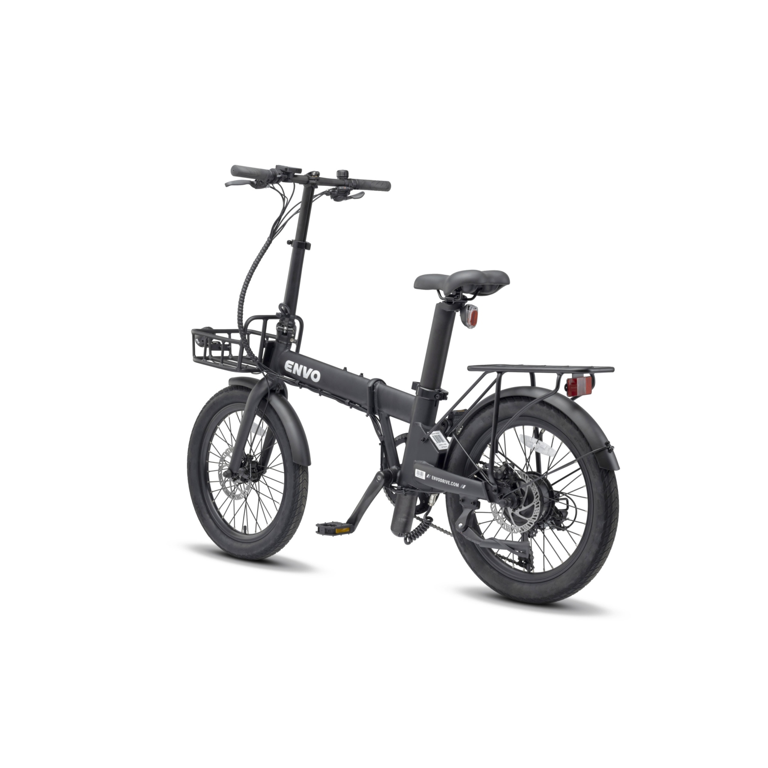 Boîte ouverte – vélo électrique pliable Lynx-20 d'ENVO – Noir