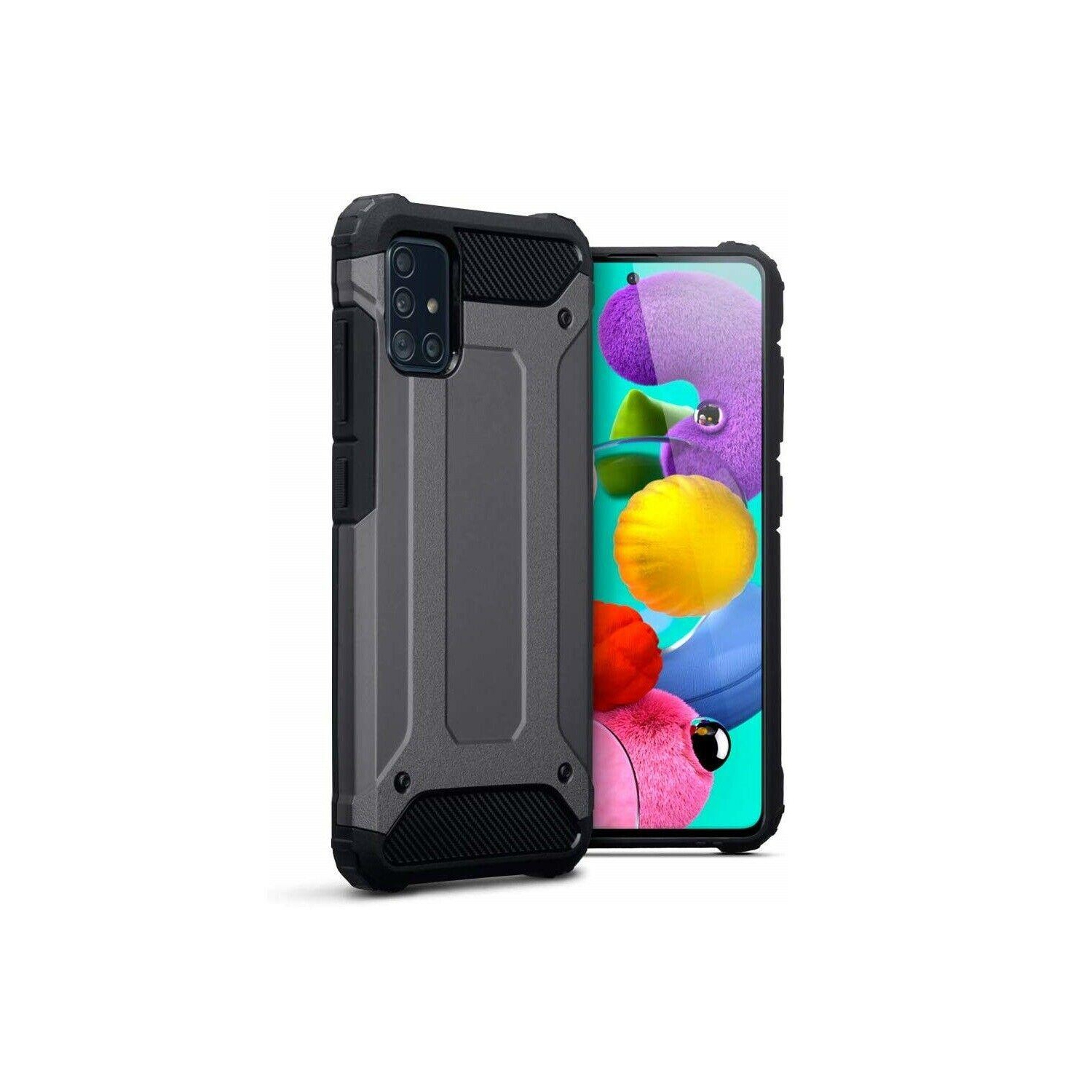 For Samsung Galaxy A51 & A71 Case - Heavy Duty Shockproof Hard Armor Cover