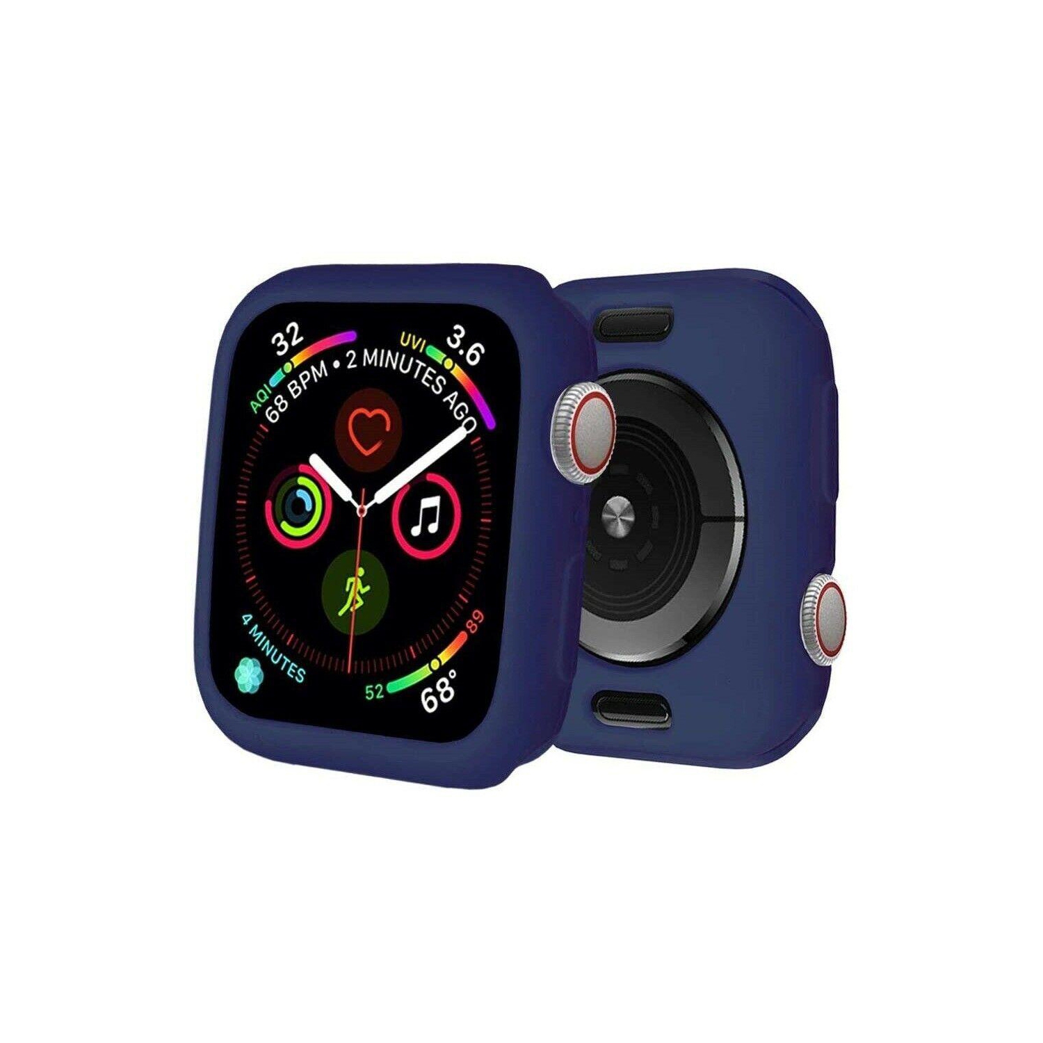 Apple Watch Case Silicone Lightweight Slim Soft Cover For Series 1 2 3 4 5 6 SE