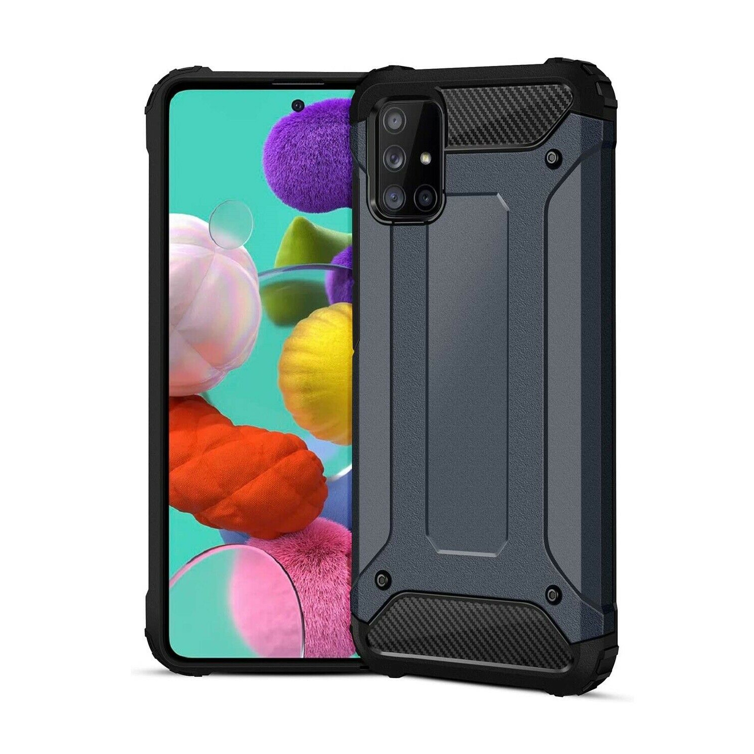 For Samsung Galaxy A51 & A71 Case - Heavy Duty Shockproof Hard Armor Cover