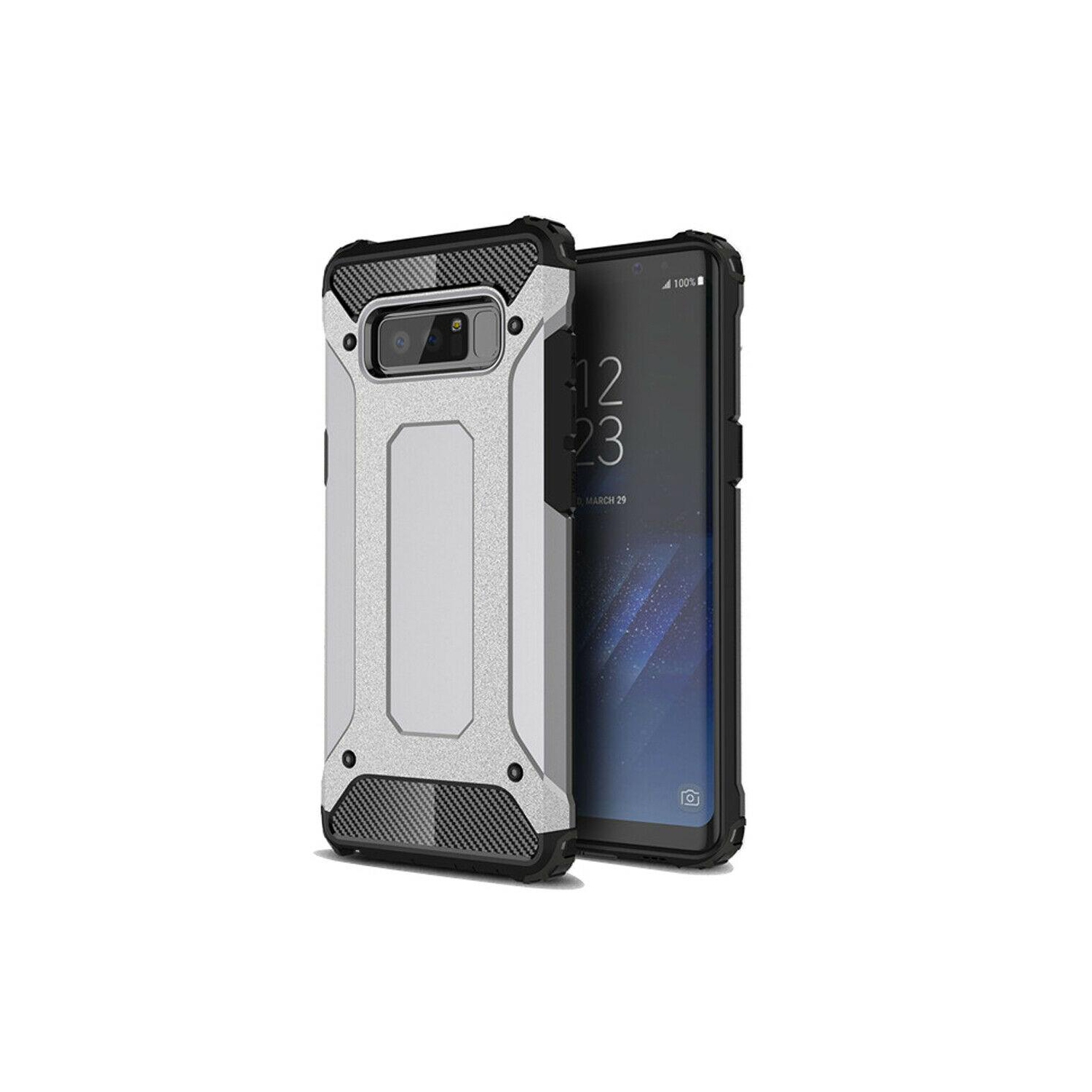 For Samsung Galaxy Note 8 Case - Shockproof Heavy Duty Hybrid Hard Armor Cover