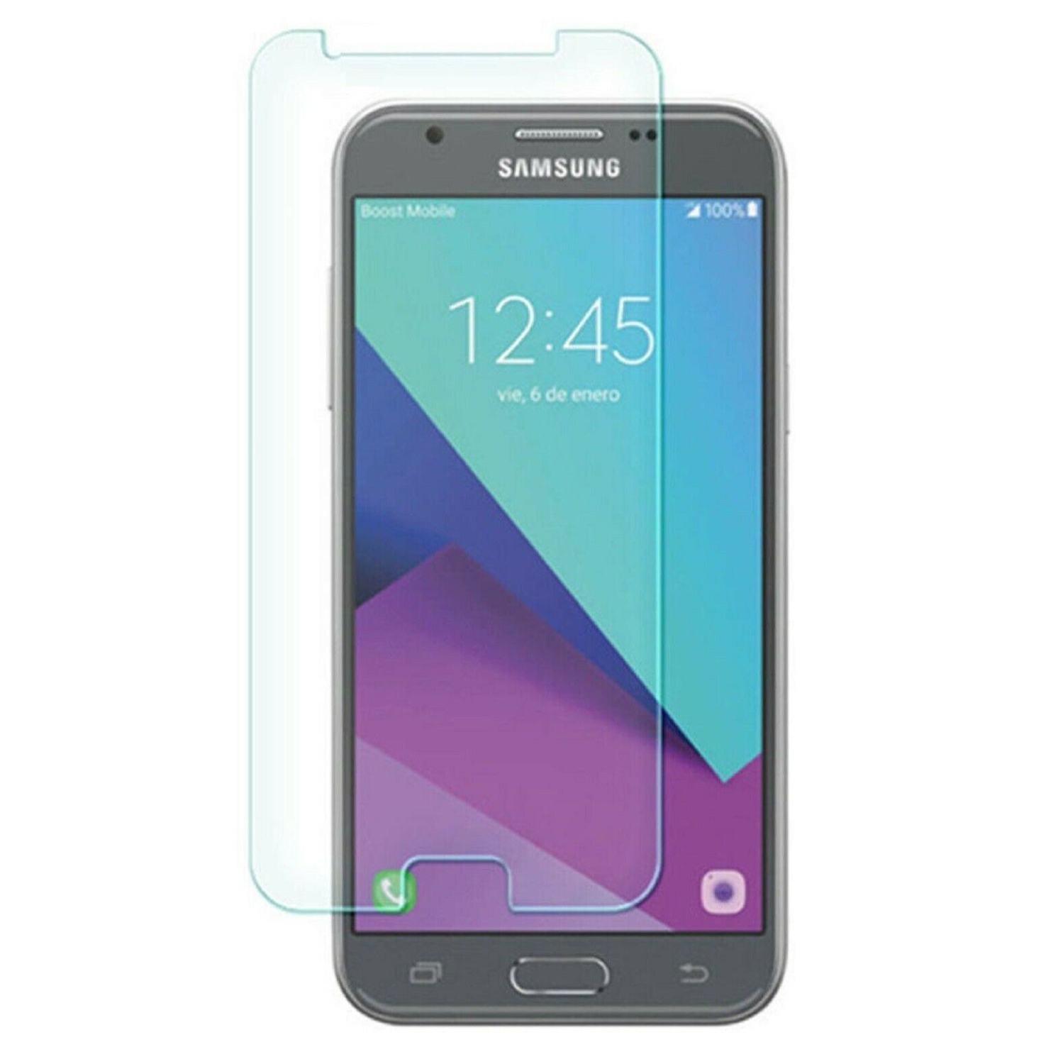 Protecteur d’écran haut de gamme pour Galaxy J3 2018 2016 prime de Samsung