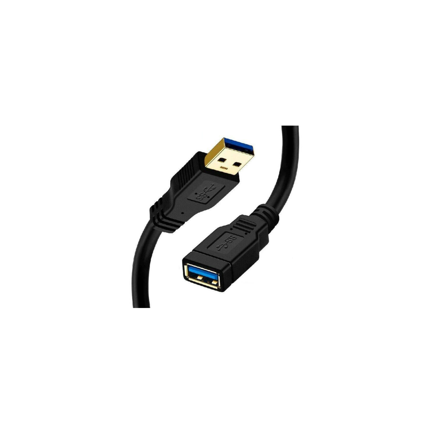 USB to USB Extension Cable 3.0 Male to Female Data Charger Extender Cord