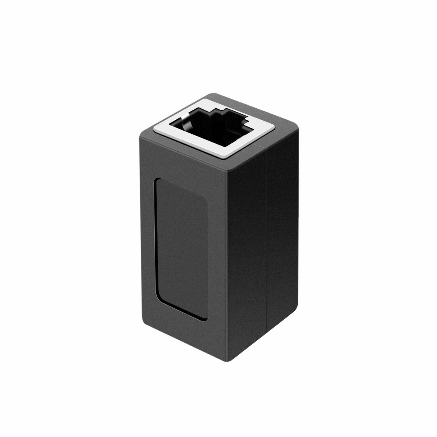 RJ45 Ethernet Coupler Adapter Connector Joiner Cable Extender For Cat 7 6 5 E