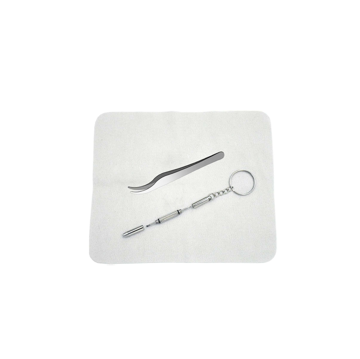 Eyeglass and Watch Repair Tool Kit - 1100pcs Screws & Nose Pads Screwdriver Set