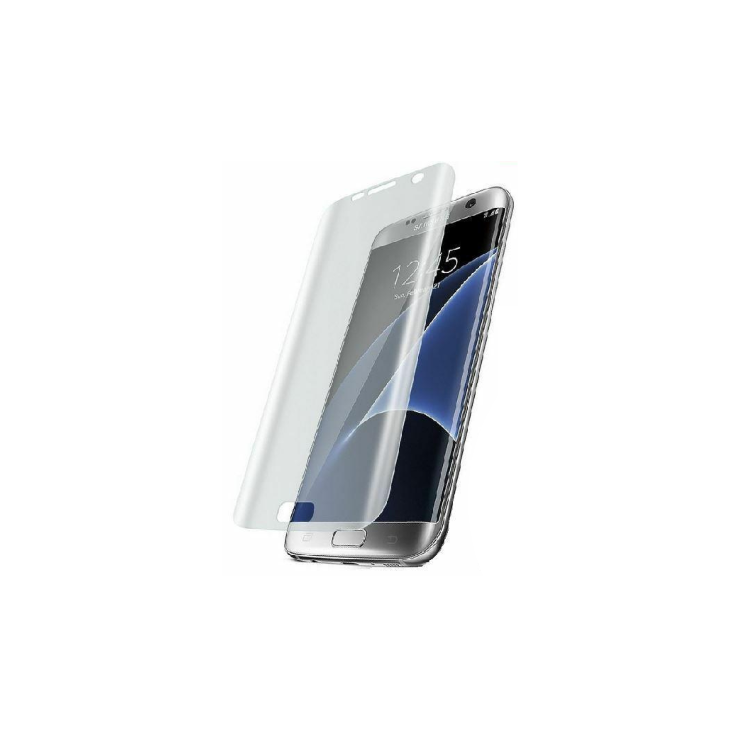 Premium Curved Edge Clear TPU Screen Protector for Samsung Galaxy S7 / Edge