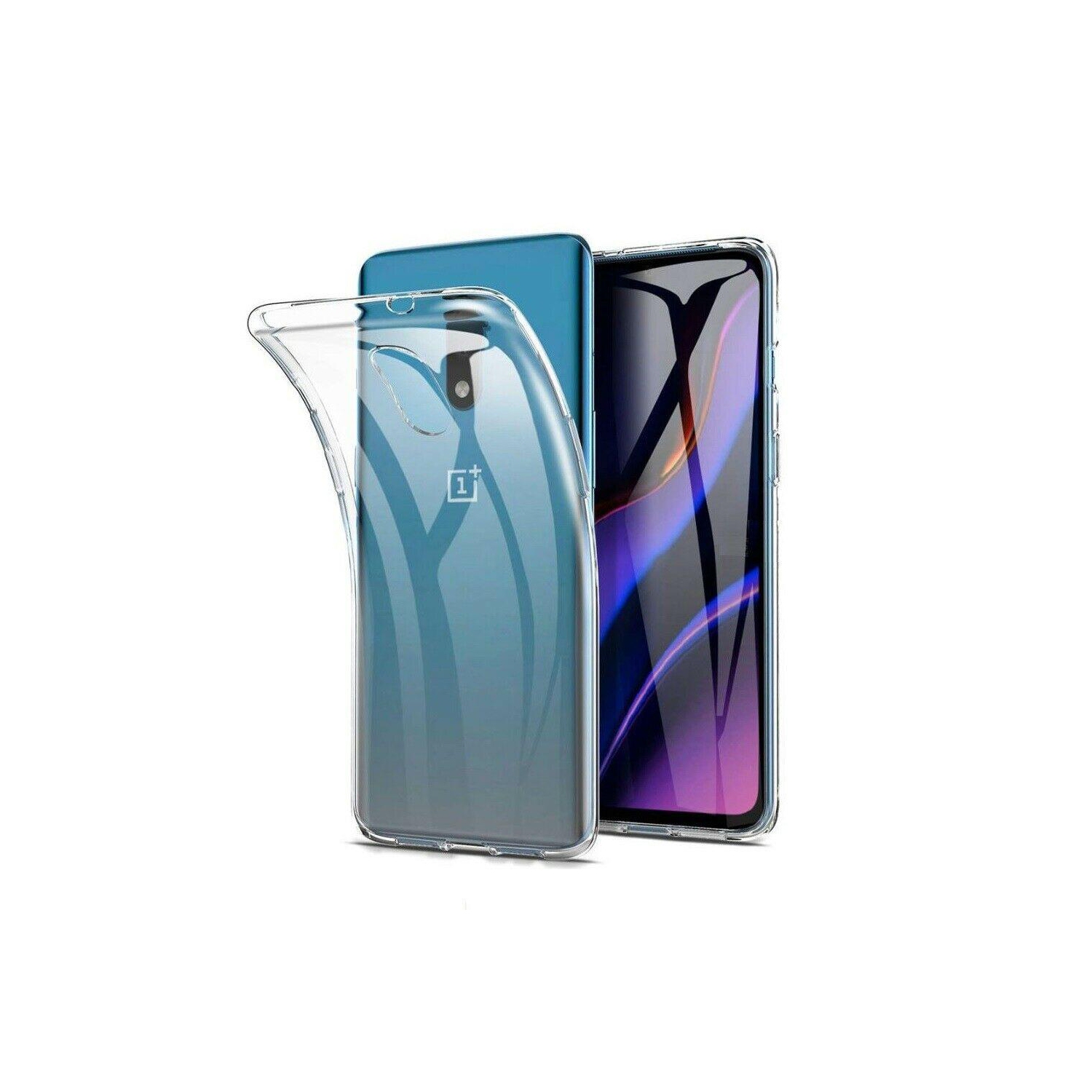 OnePlus N 8 7 Pro 6 8 6T 5 3 Étui transparent mince en TPUR transparent