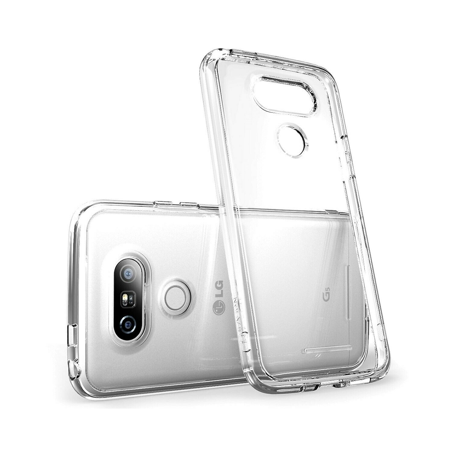 For LG V30 Case - Clear Thin Soft TPU Silicone Back Cover