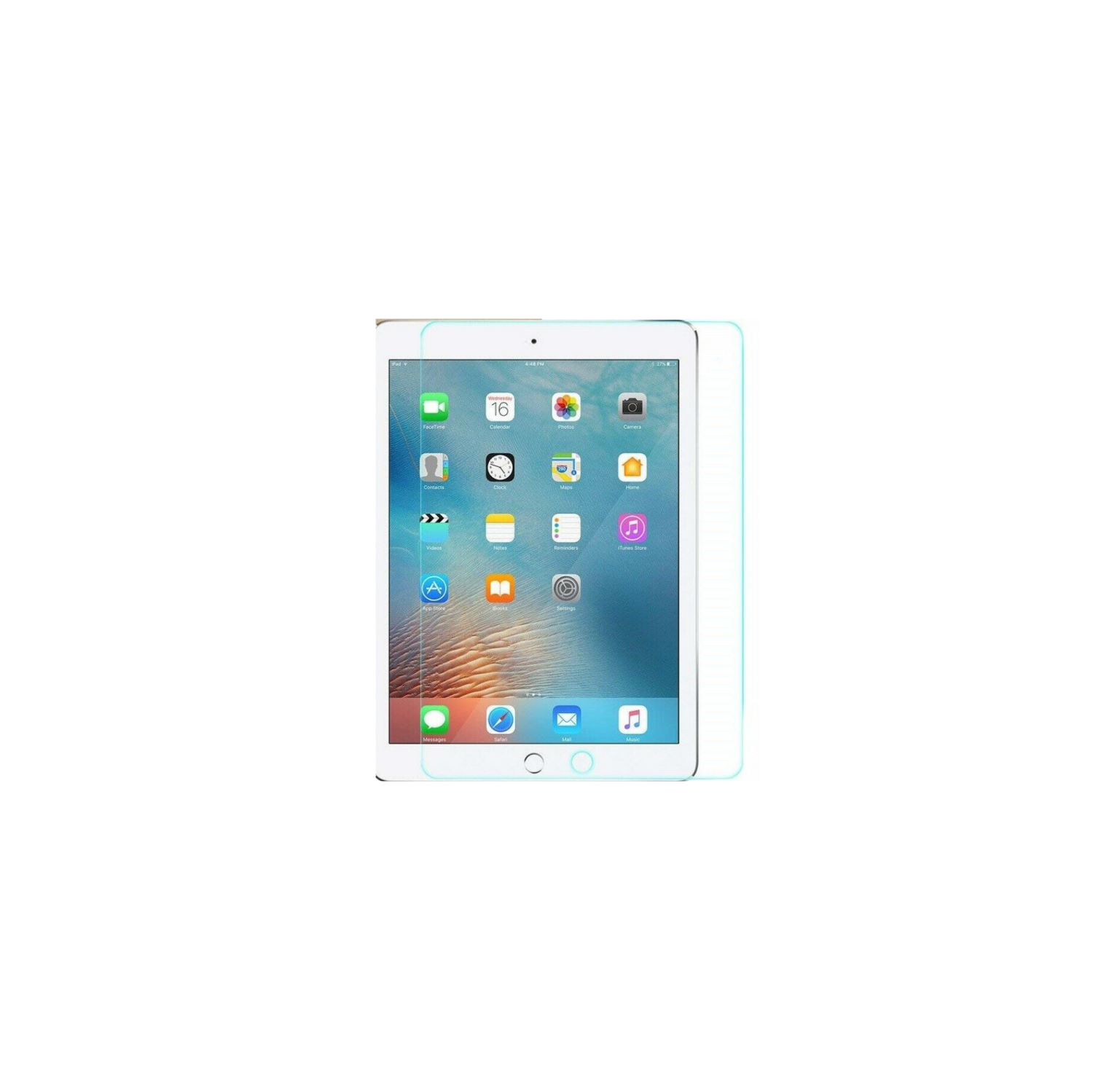 Paquet de 2 protecteurs d’écran en verre trempé pour iPad Mini 2 3 4 5 Air 9.7 10.2 12.9