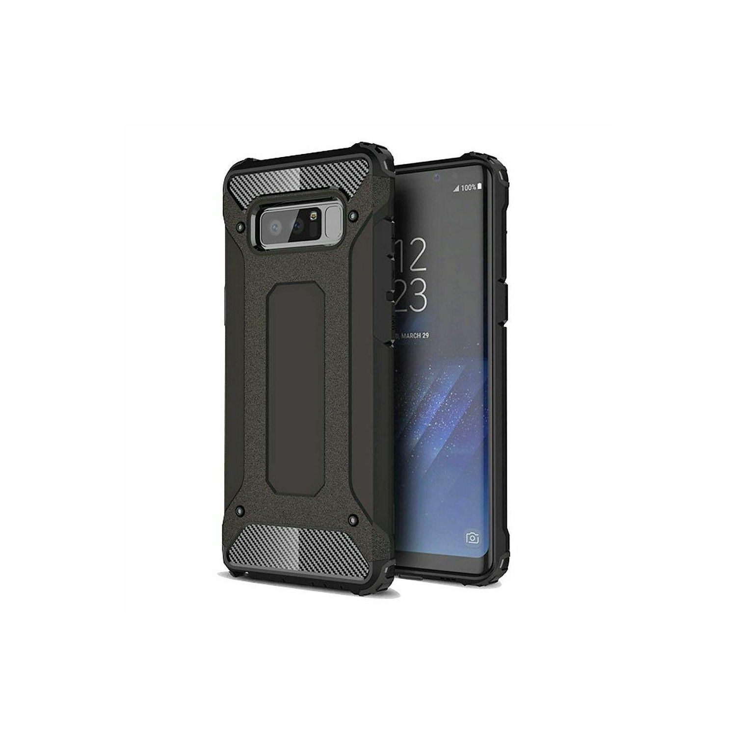 Pour Galaxy S7/S7 Edge de Samsung : Étui Armour en TPUR fibre de carbone antichoc