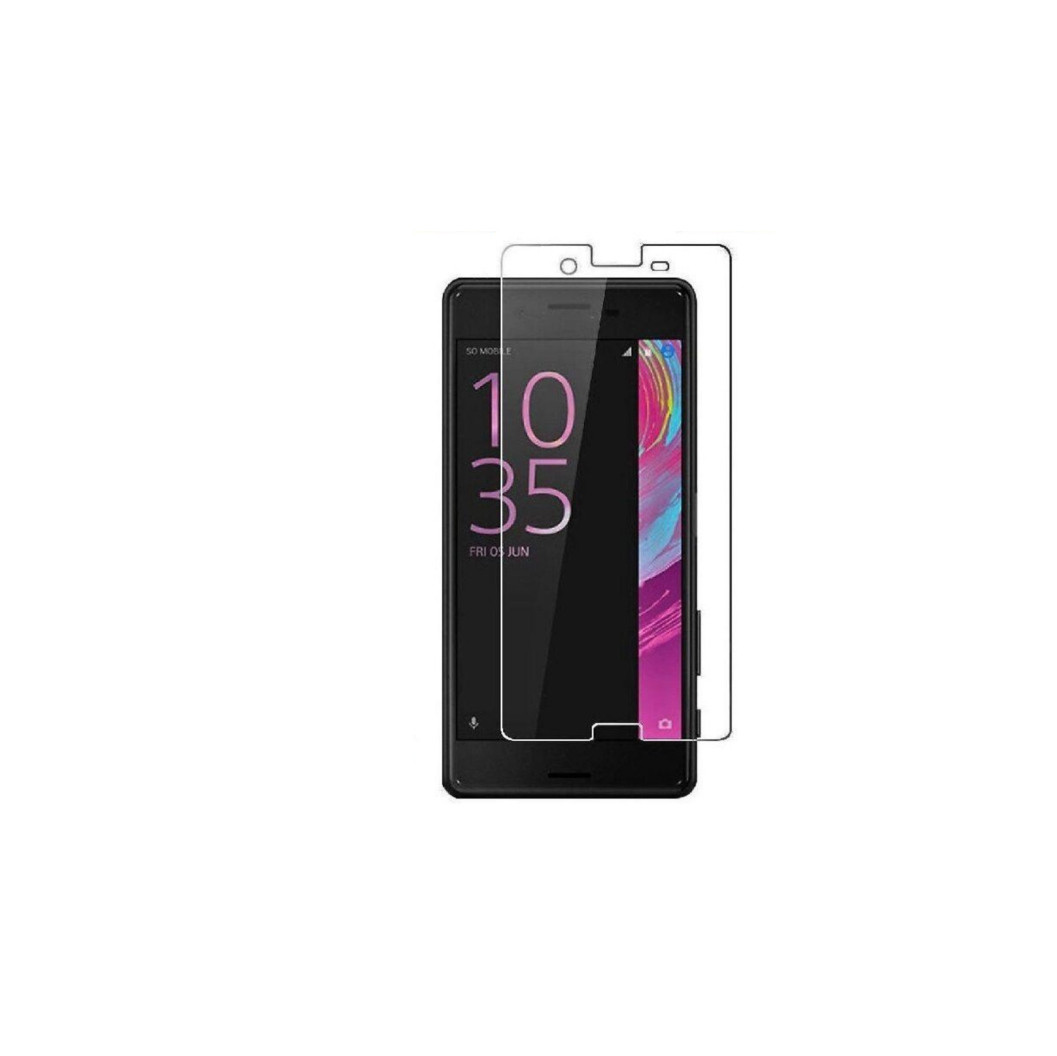 Tempered Glass Screen Protector Cover for Sony Xperia XA Ultra XA1 (2 PACK)