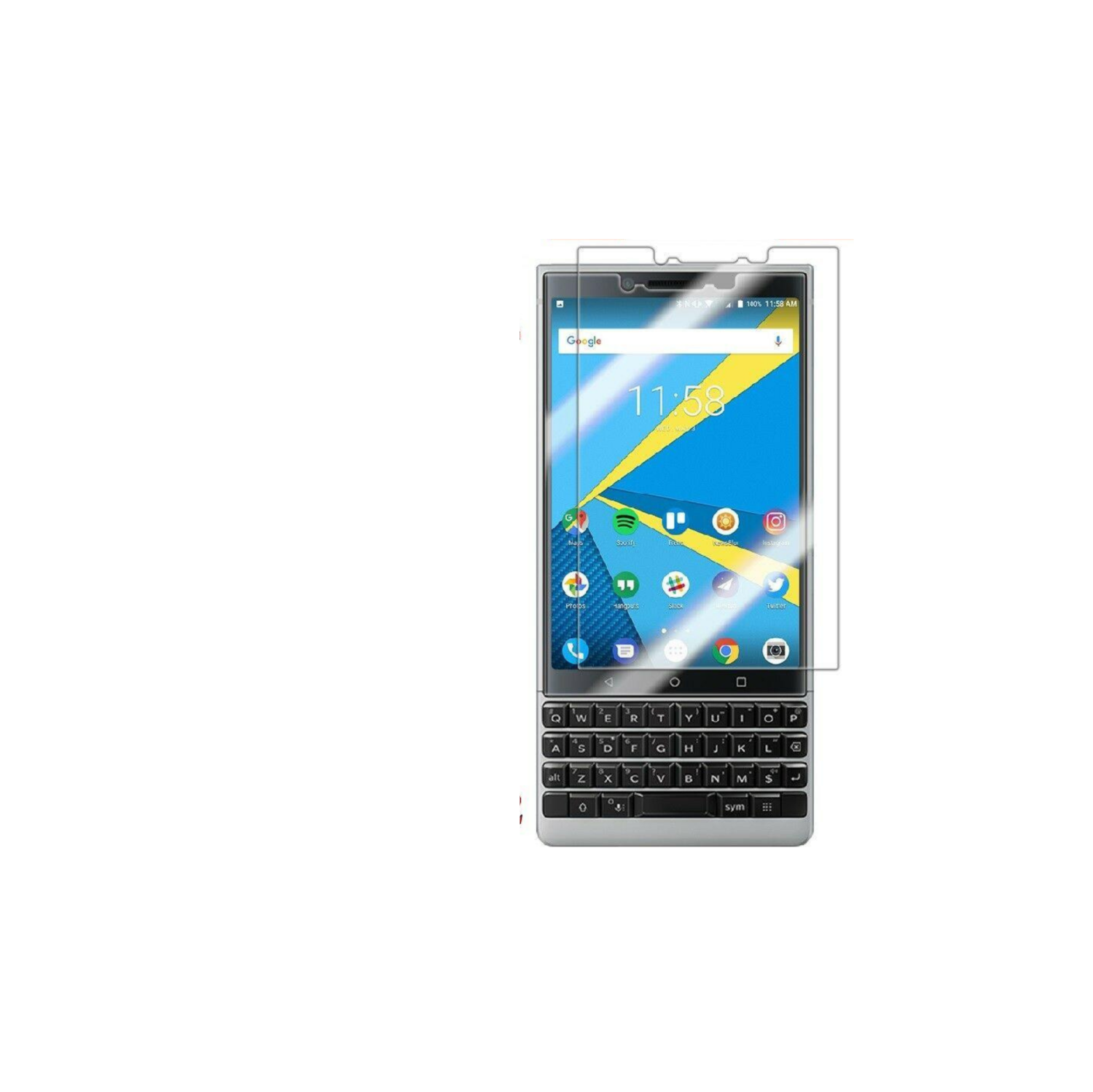 Premium Screen Protector Cover for BlackBerry KEY2
