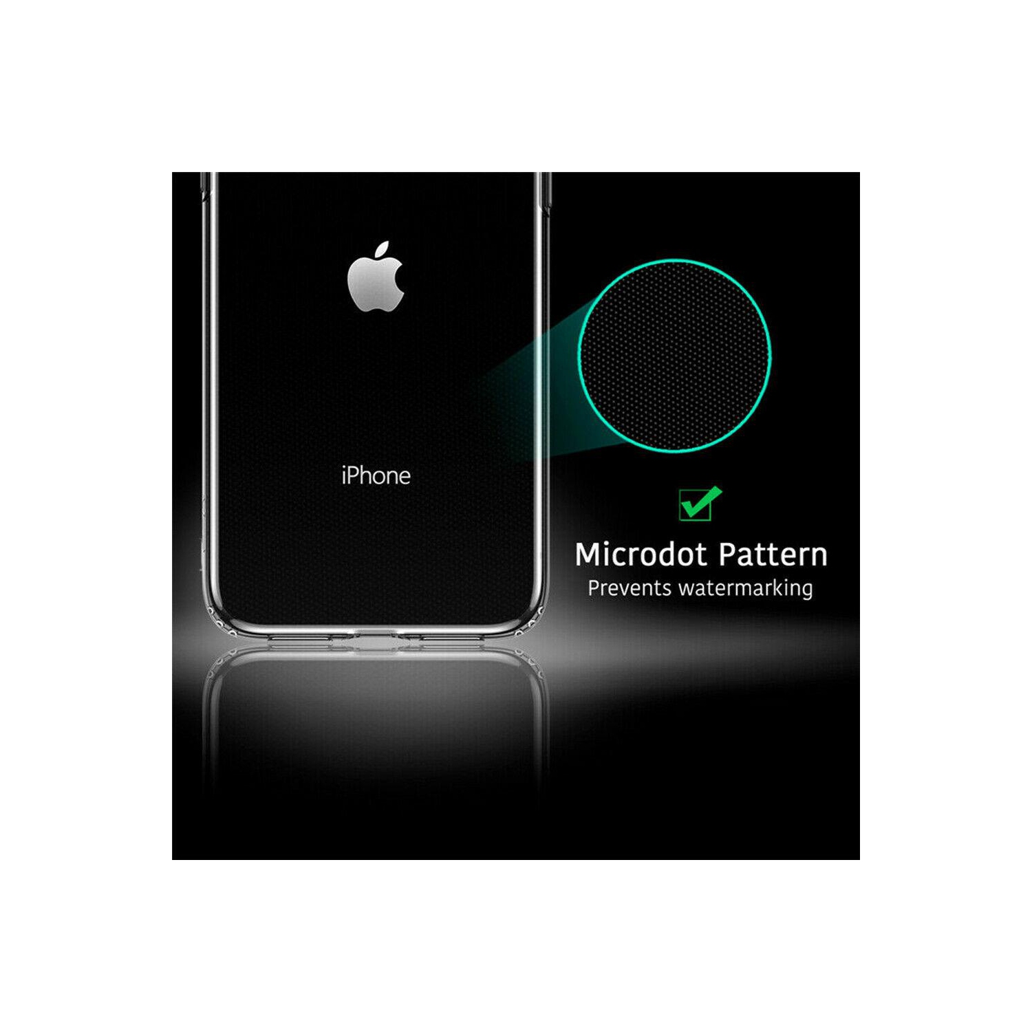 For iPhone XS Max Case - Crystal Clear Ultra Thin Soft TPU Transparent Cover