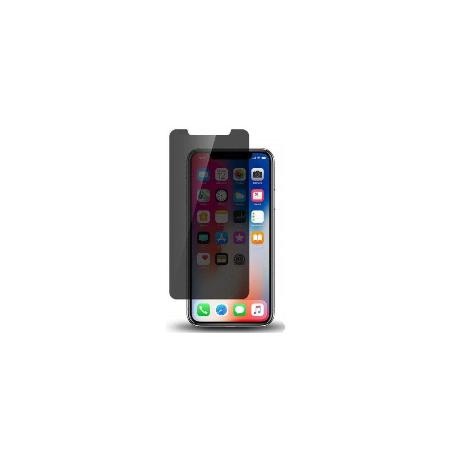 Protecteur d’écran en verre trempé anti-Spy de Privacy pour iPhone XS Max/11 Pro Max