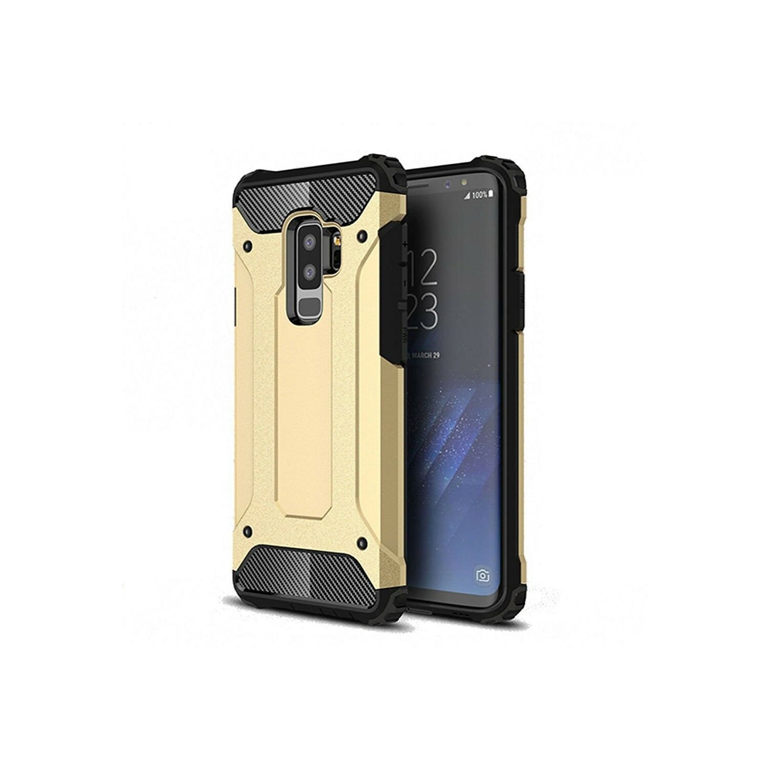 For Samsung Galaxy S9 Case - Heavy Duty Layer Shockproof Hard Armor Cover
