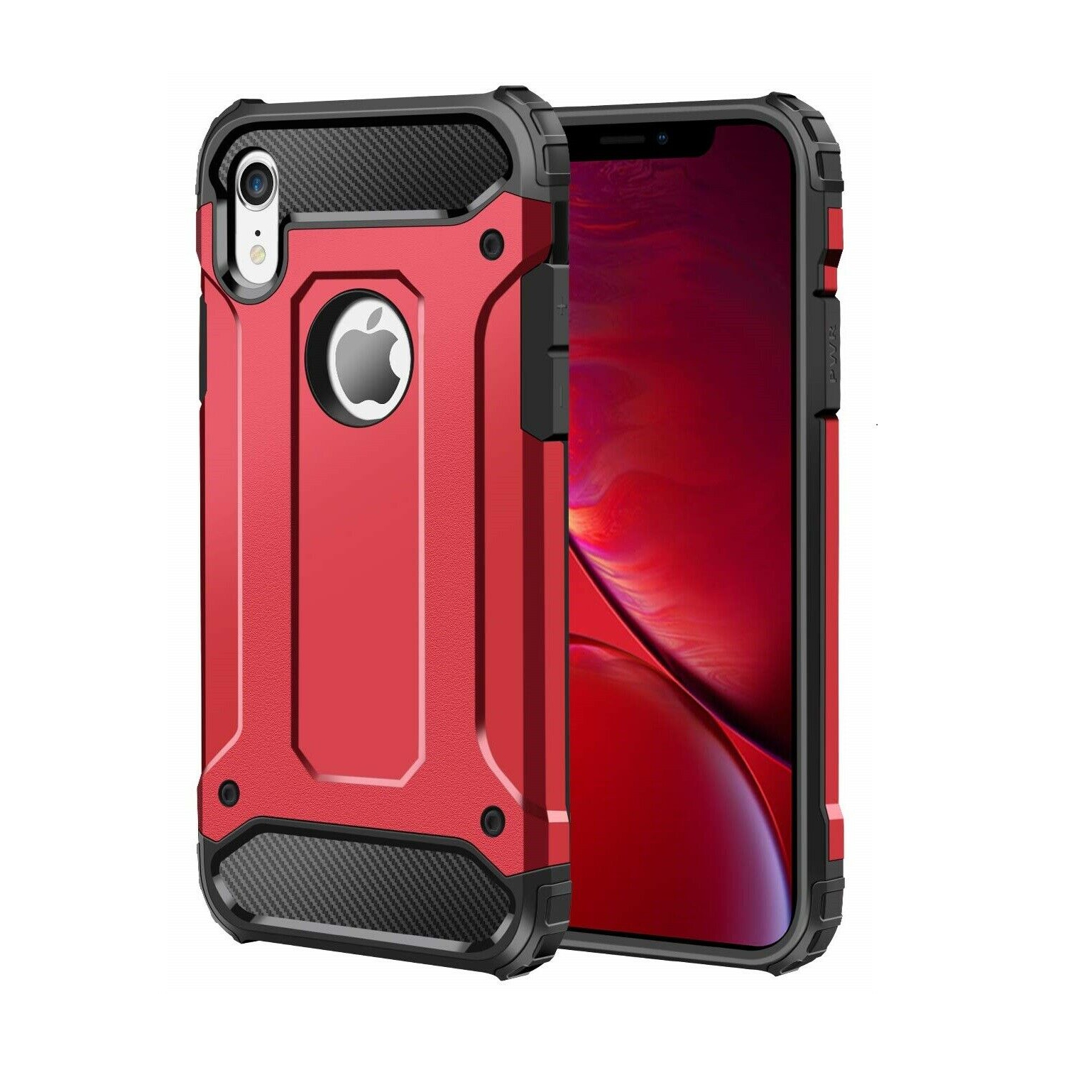 For iPhone XR Case - Heavy Duty Protective Hybrid Shockproof Hard Armor Cover