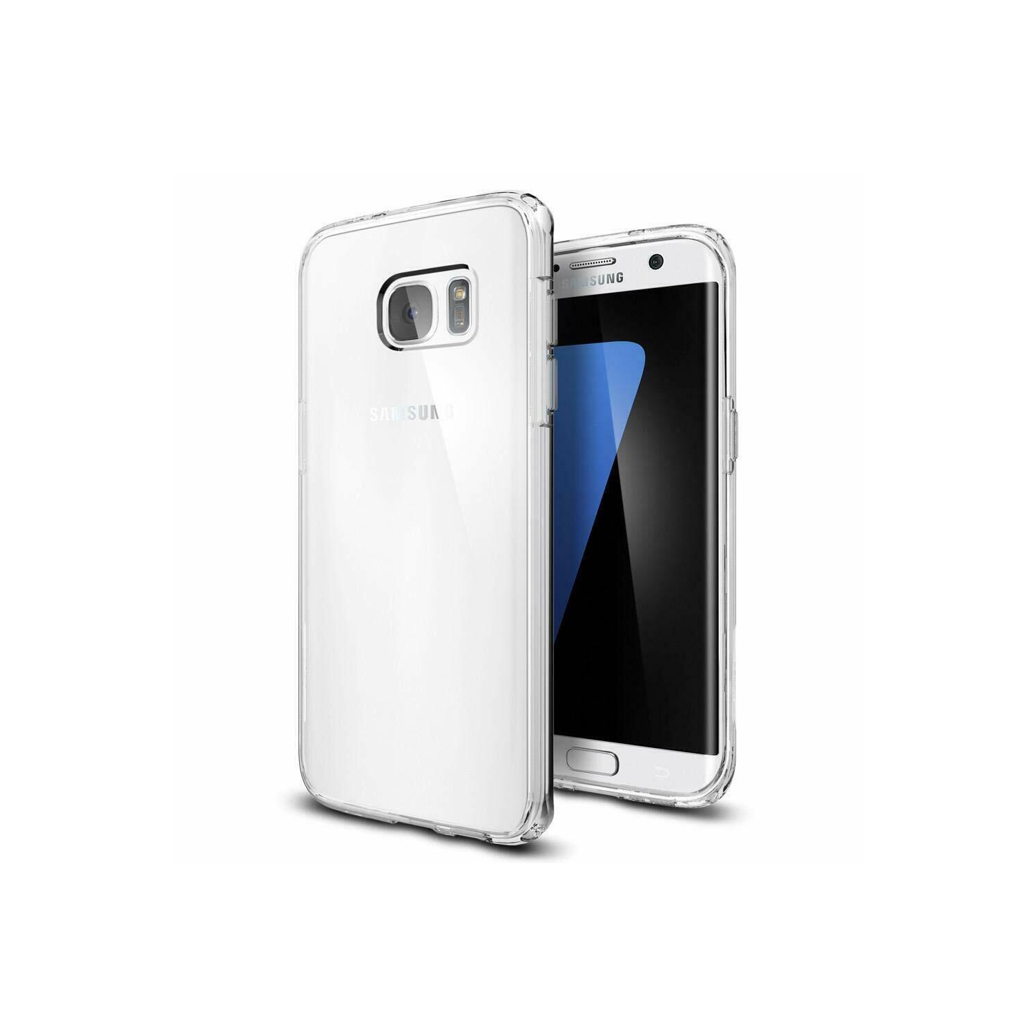 Premium Clear Case Back Cover For Samsung Galaxy S7 & Galaxy S7 Edge