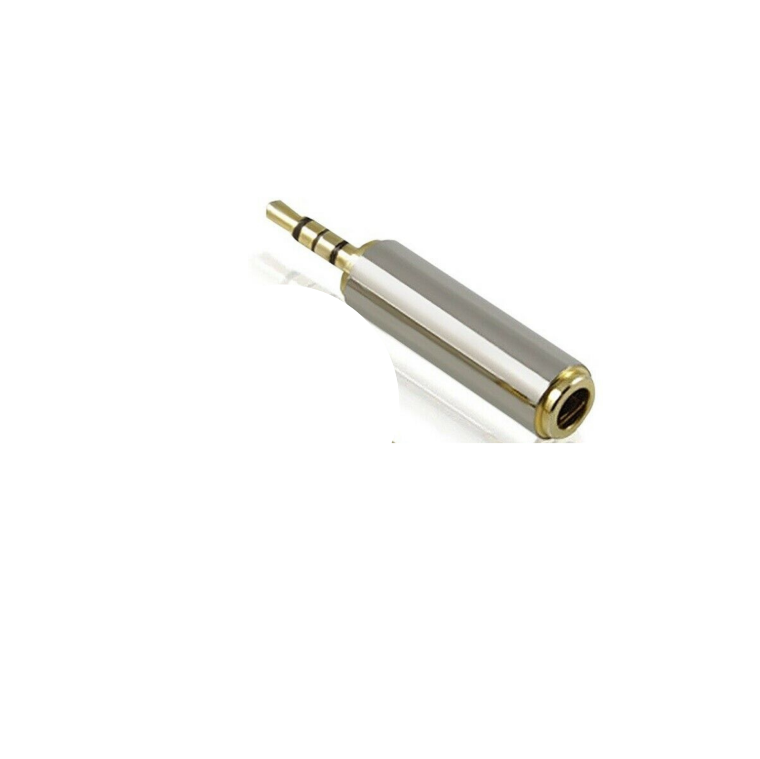 2.5mm to 3.5mm Aux Audio Adapter Converter Male to Female Jack For Headphone