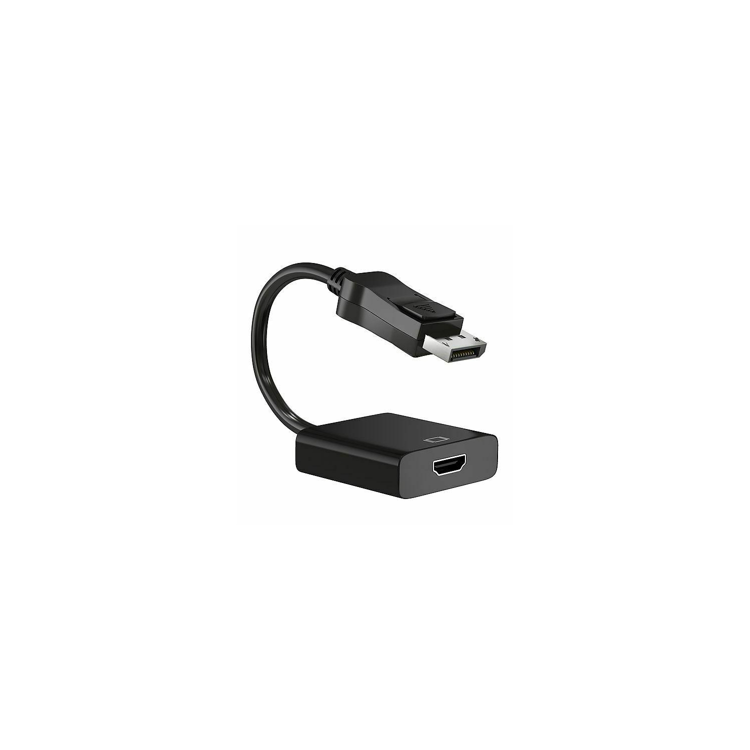 Câble adaptateur DisplayPort mâle vers HDMI femelle pour convertisseur de câble 1080p pour téléviseur