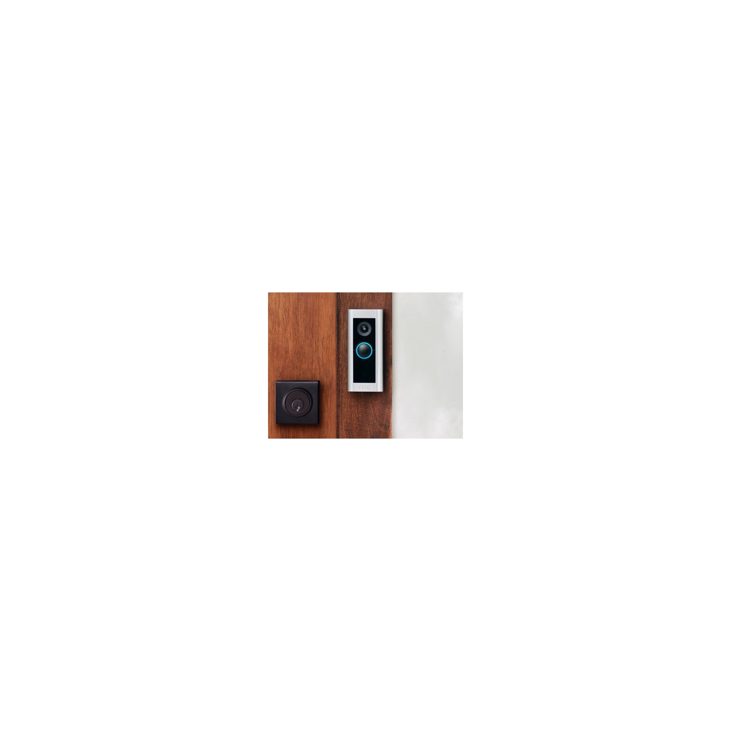Ring Wi-Fi Video Doorbell Pro 2 - Satin Nickel - Open Box